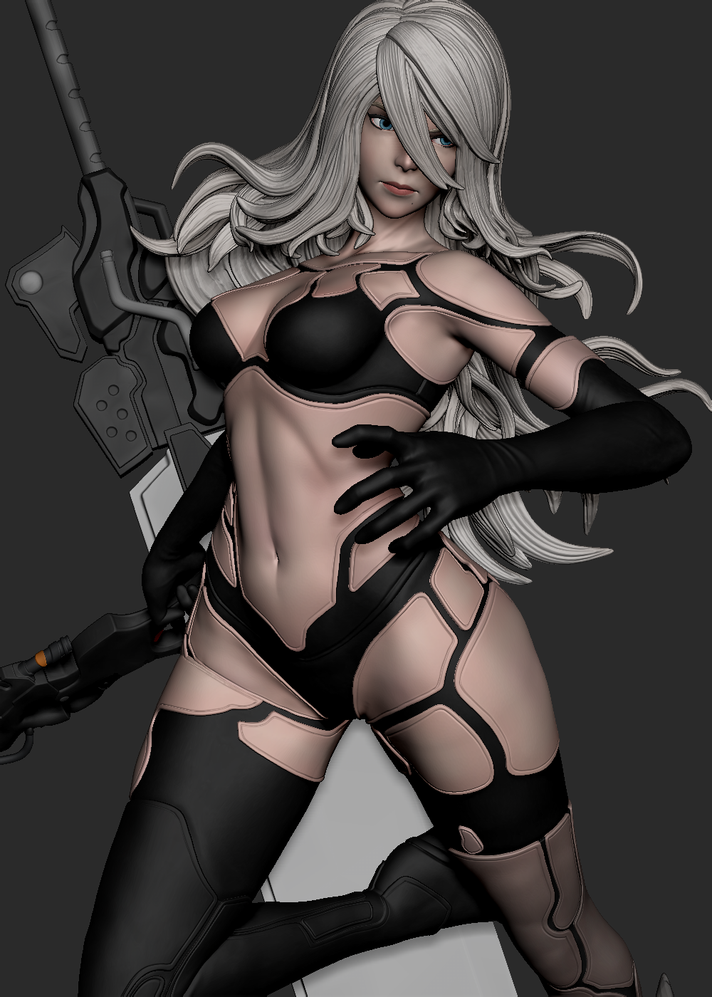 2008 A2_NieR Automata NSFW - STL 3D Print Files