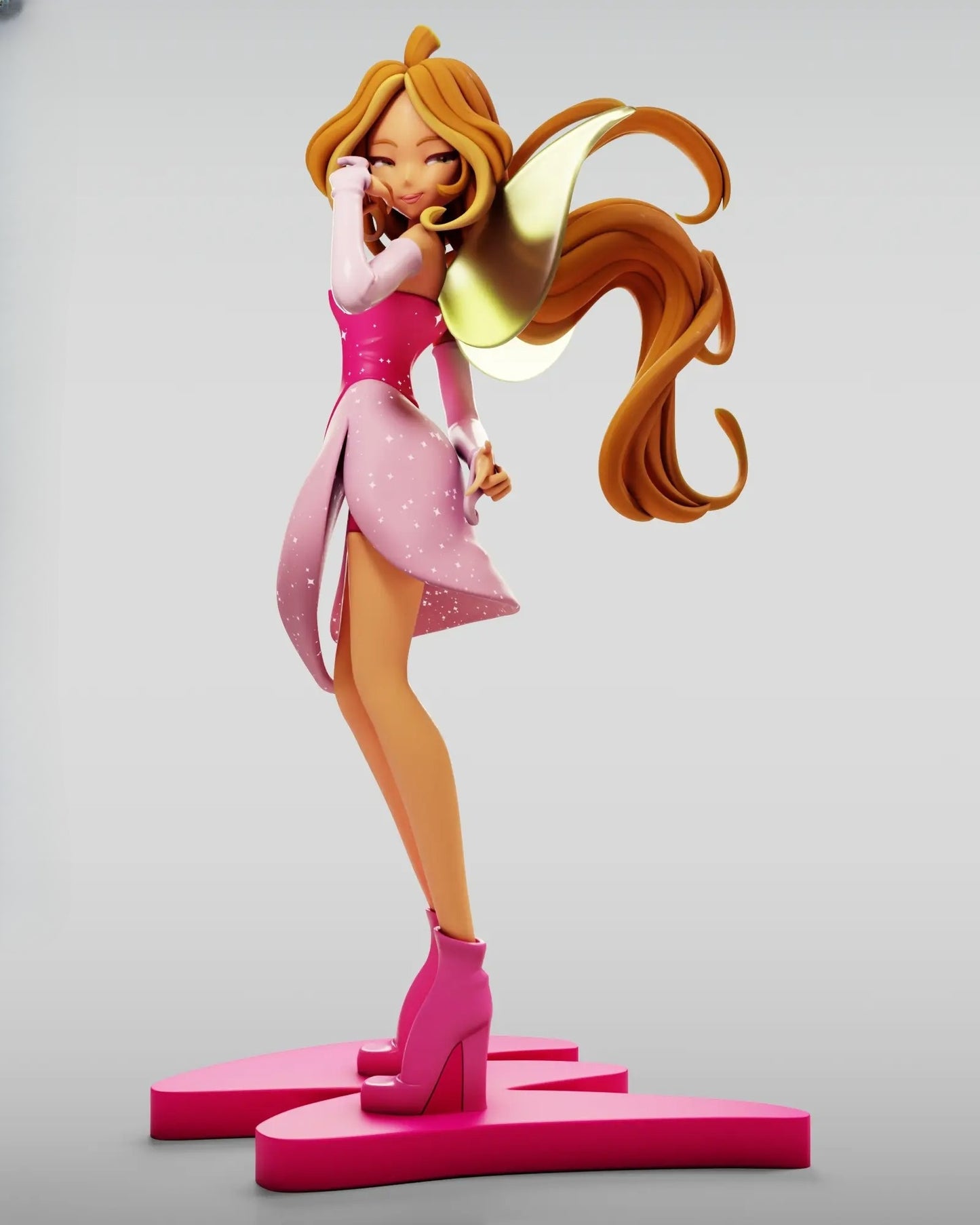 1487 Flora Fairy_Winx Club - STL 3D Print Files