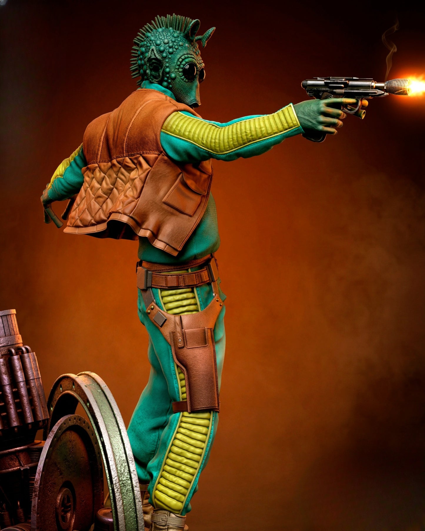 1358 Greedo_Star Wars - STL 3D Print Files