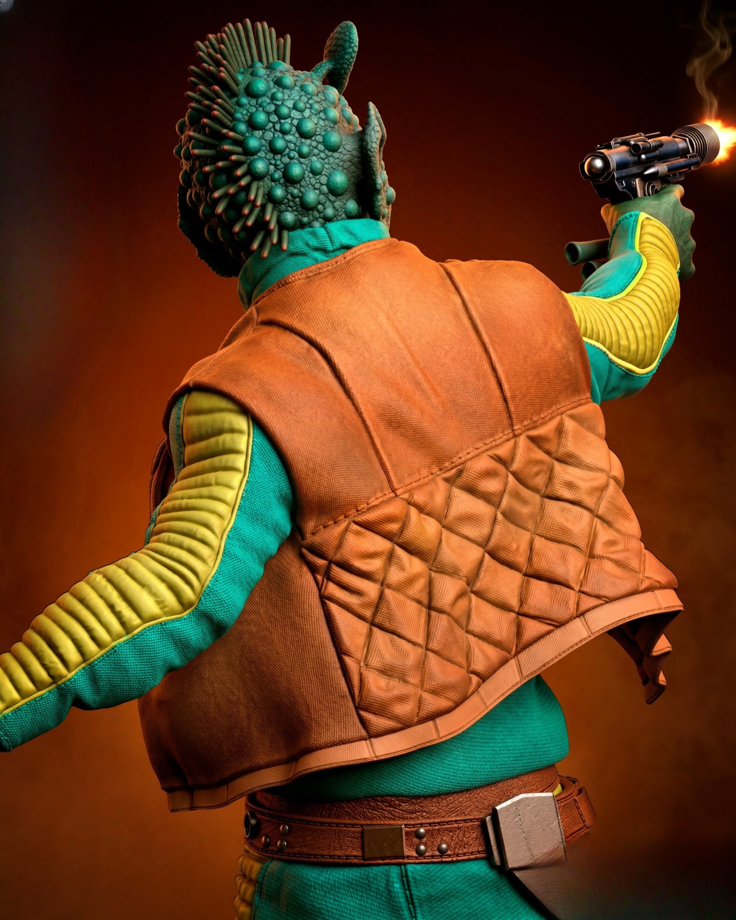 1358 Greedo_Star Wars - STL 3D Print Files