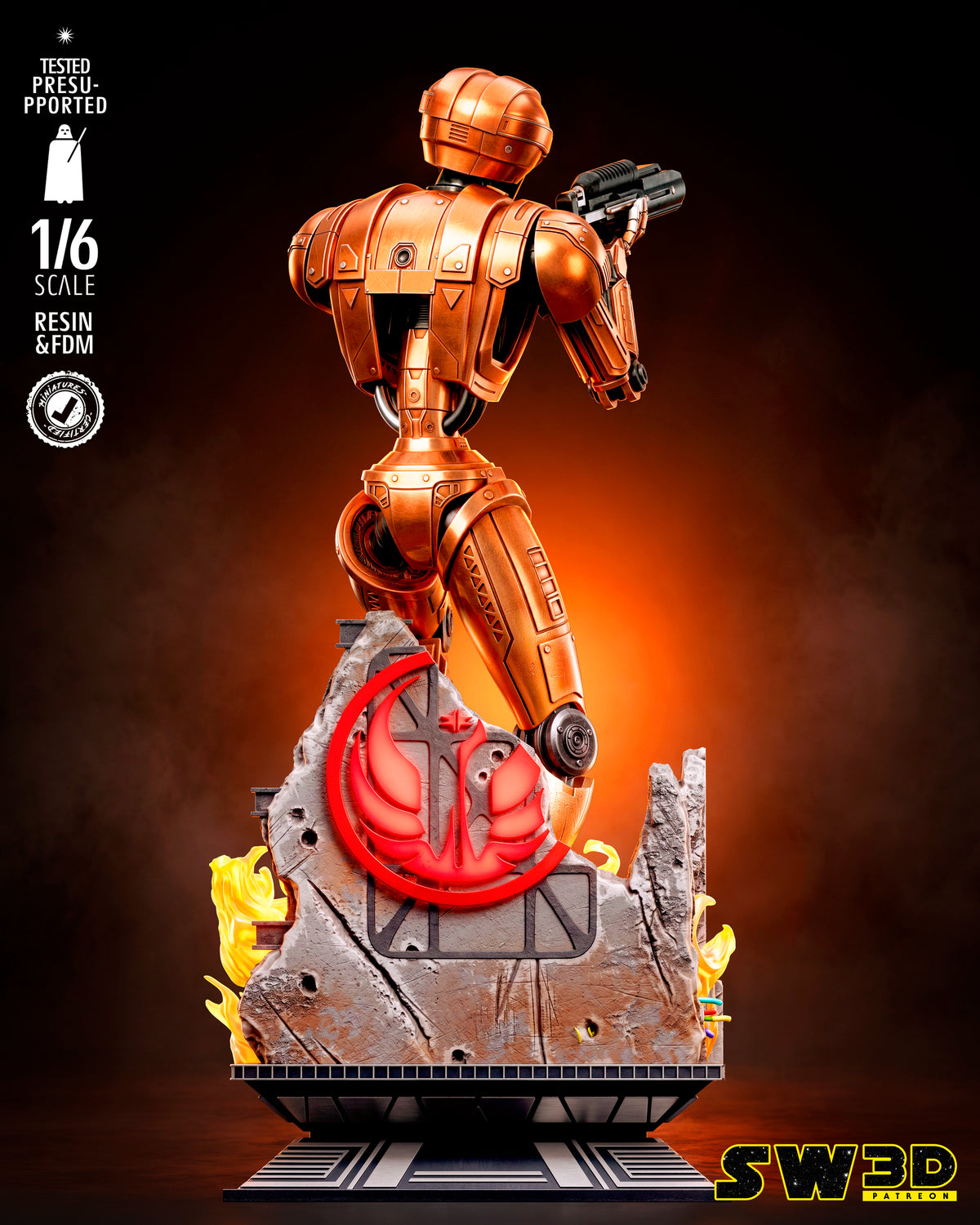 2110 HK-47_Star Wars Knights of the Old Republic - STL 3D Print Files