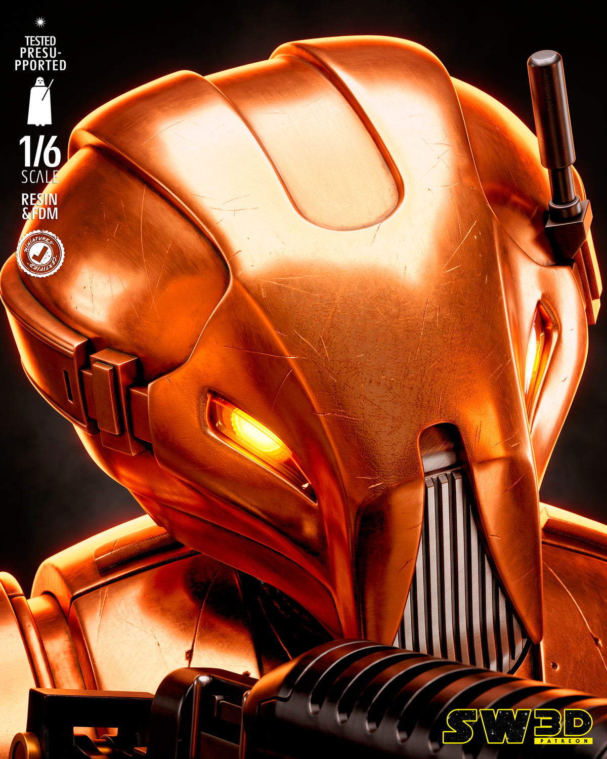 2110 HK-47_Star Wars Knights of the Old Republic - STL 3D Print Files