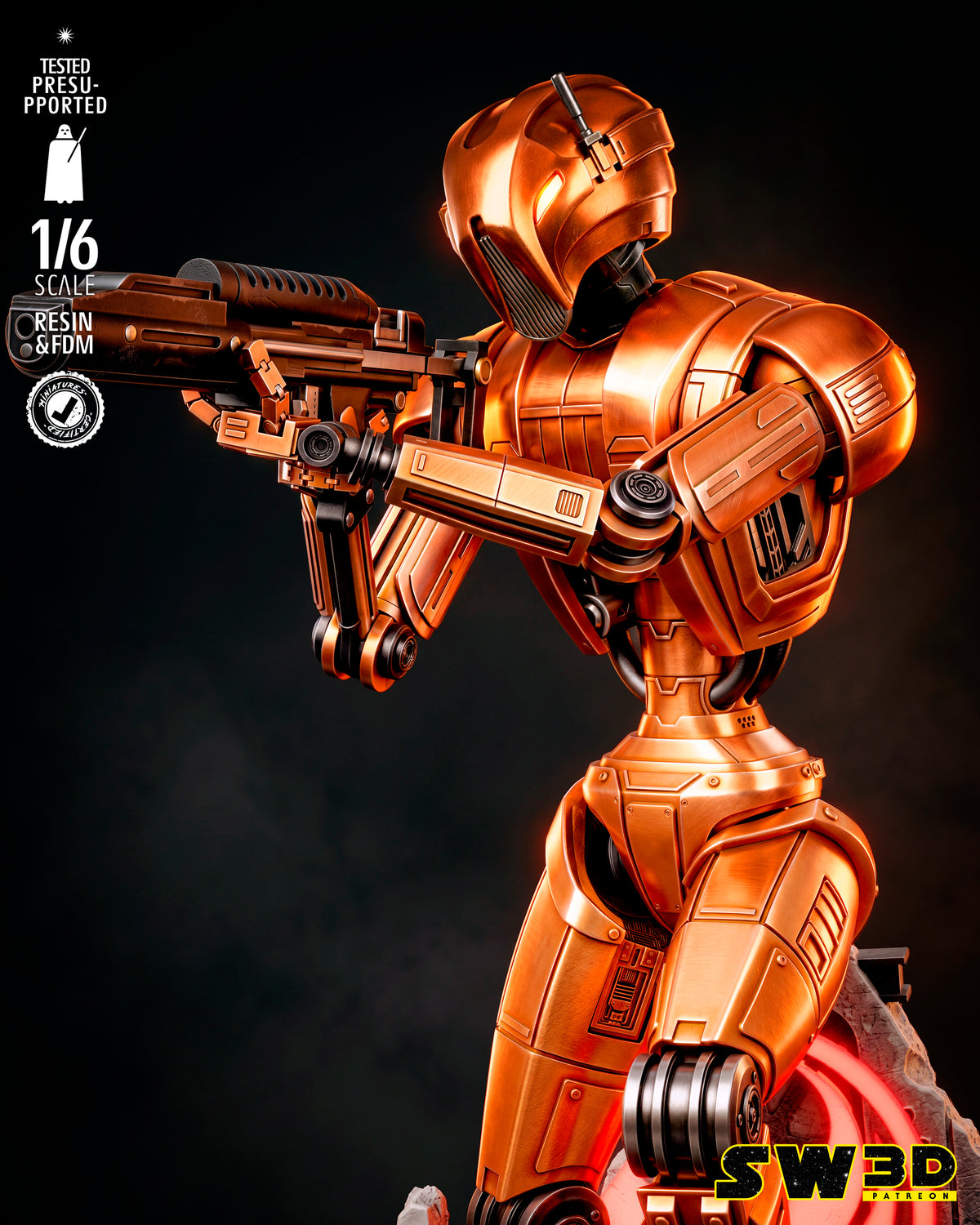 2110 HK-47_Star Wars Knights of the Old Republic - STL 3D Print Files