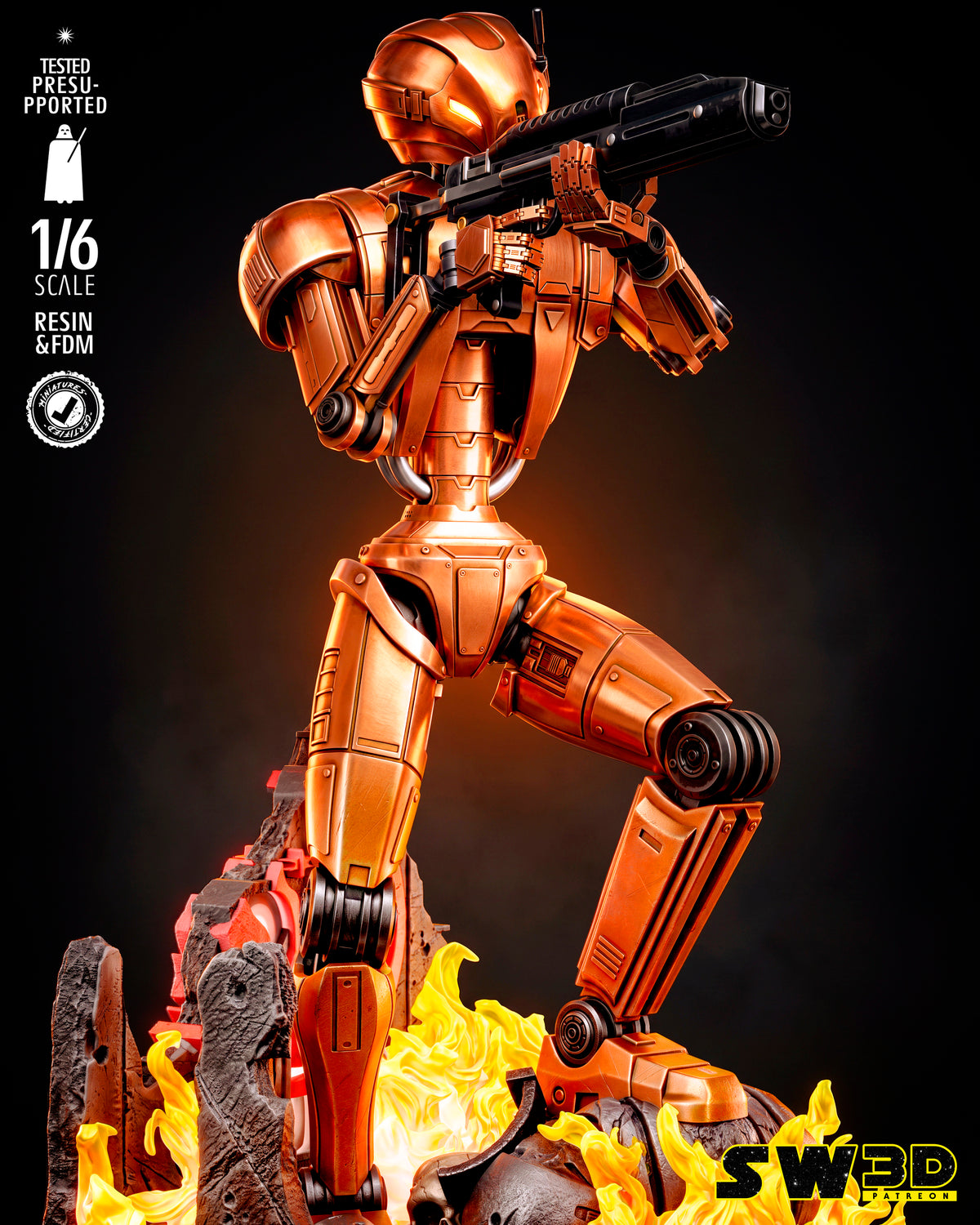 2110 HK-47_Star Wars Knights of the Old Republic - STL 3D Print Files
