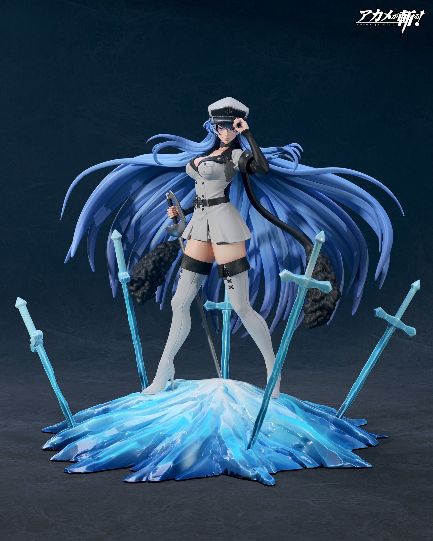 0714 Esdeath - Akame Ga Kill! - STL 3D Print Files
