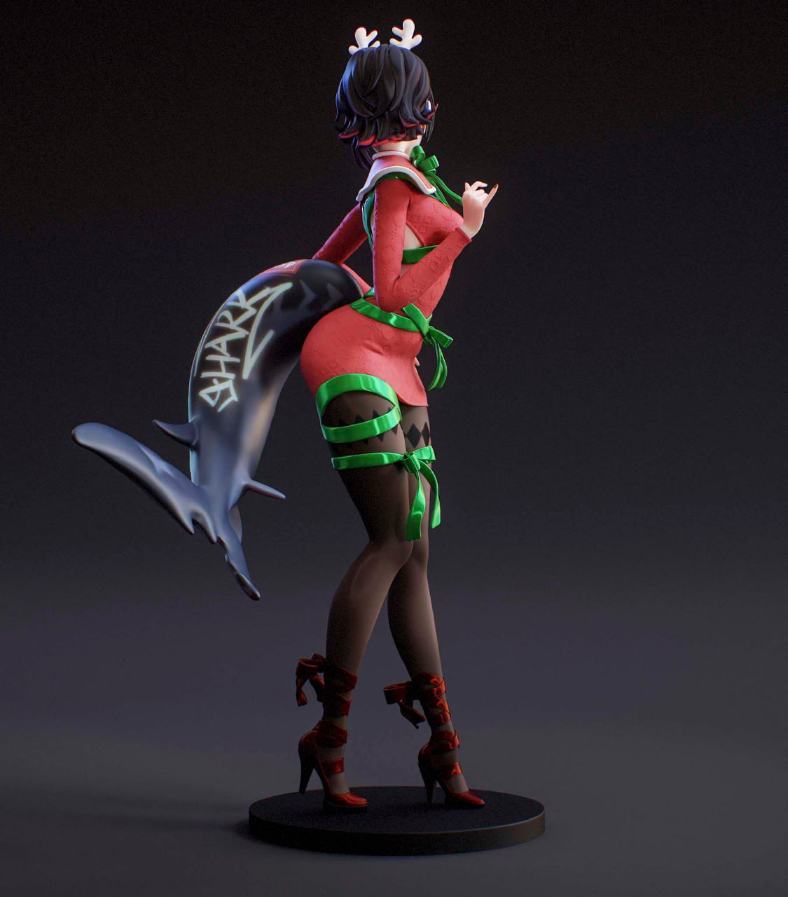 1842 Ellen Joe_Zenless Zone Zero - STL 3D Print Files