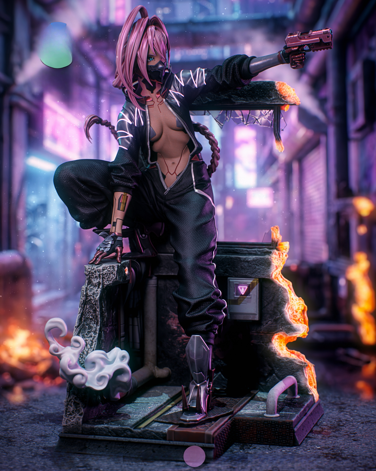 1834 Talia Yang_Cyberpunk Edgerunners - STL 3D Print Files