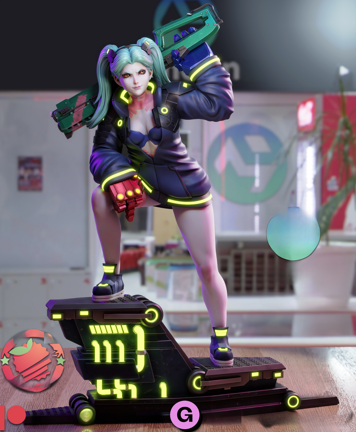 1791 Rebecca_Cyberpunk Edgerunners NSFW - STL 3D Print Files