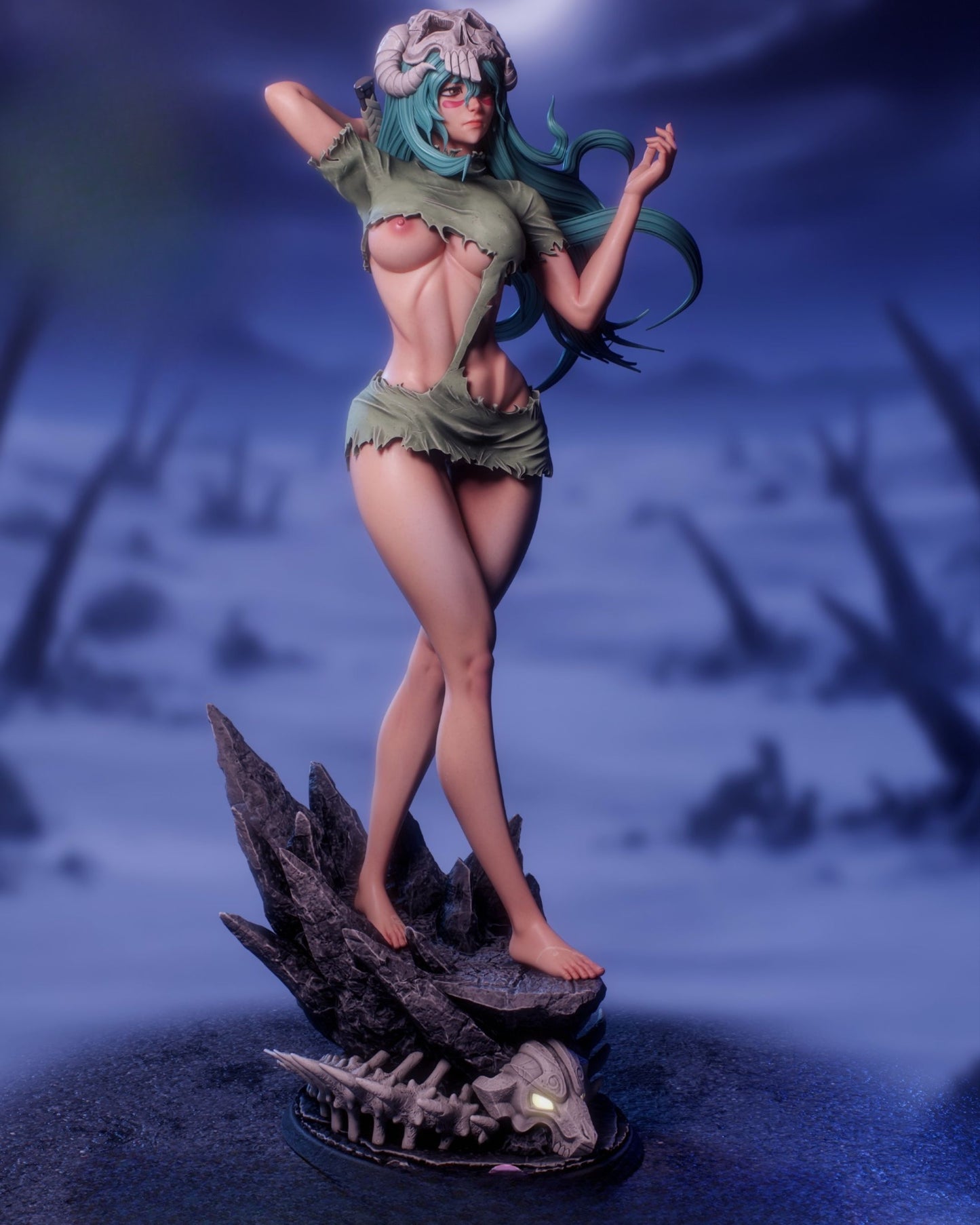 0270 Bleach Nelliel - STL 3D Print Files