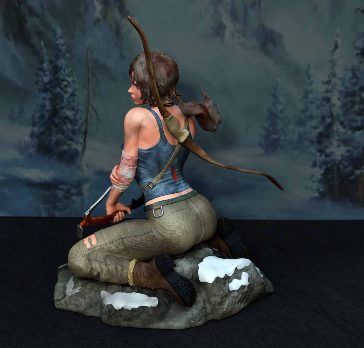0796 Laraa Craaft NSFW - Tomb Raider - STL 3D Print Files