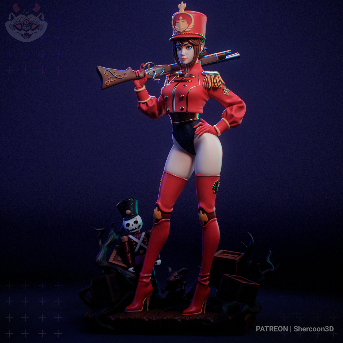 1948 Colette Marche_The Tin Soldier NSFW - STL 3D Print Files