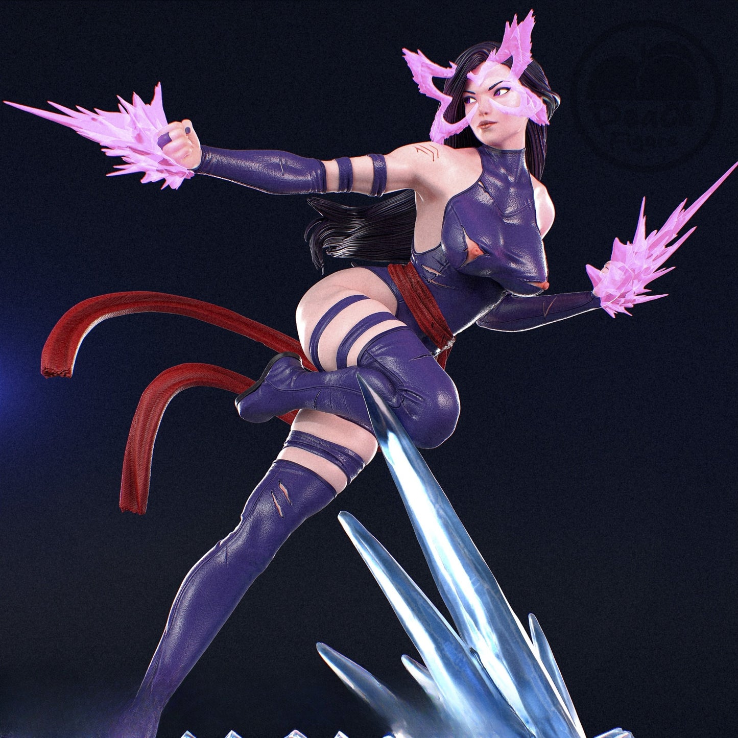 1403 Psylocke_Xmen NSFW - STL 3D Print Files