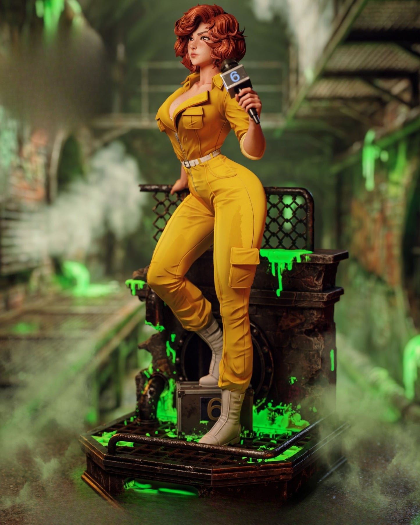 0347 April O’Neil NSFW - STL 3D Print Files