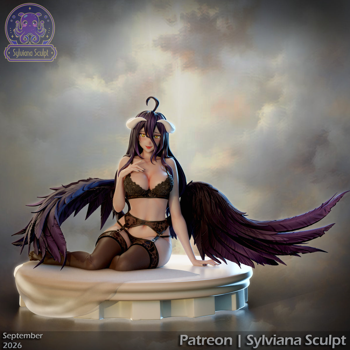 2195 Albedo Shalltear_Overlord NSFW - STL 3D Print Files