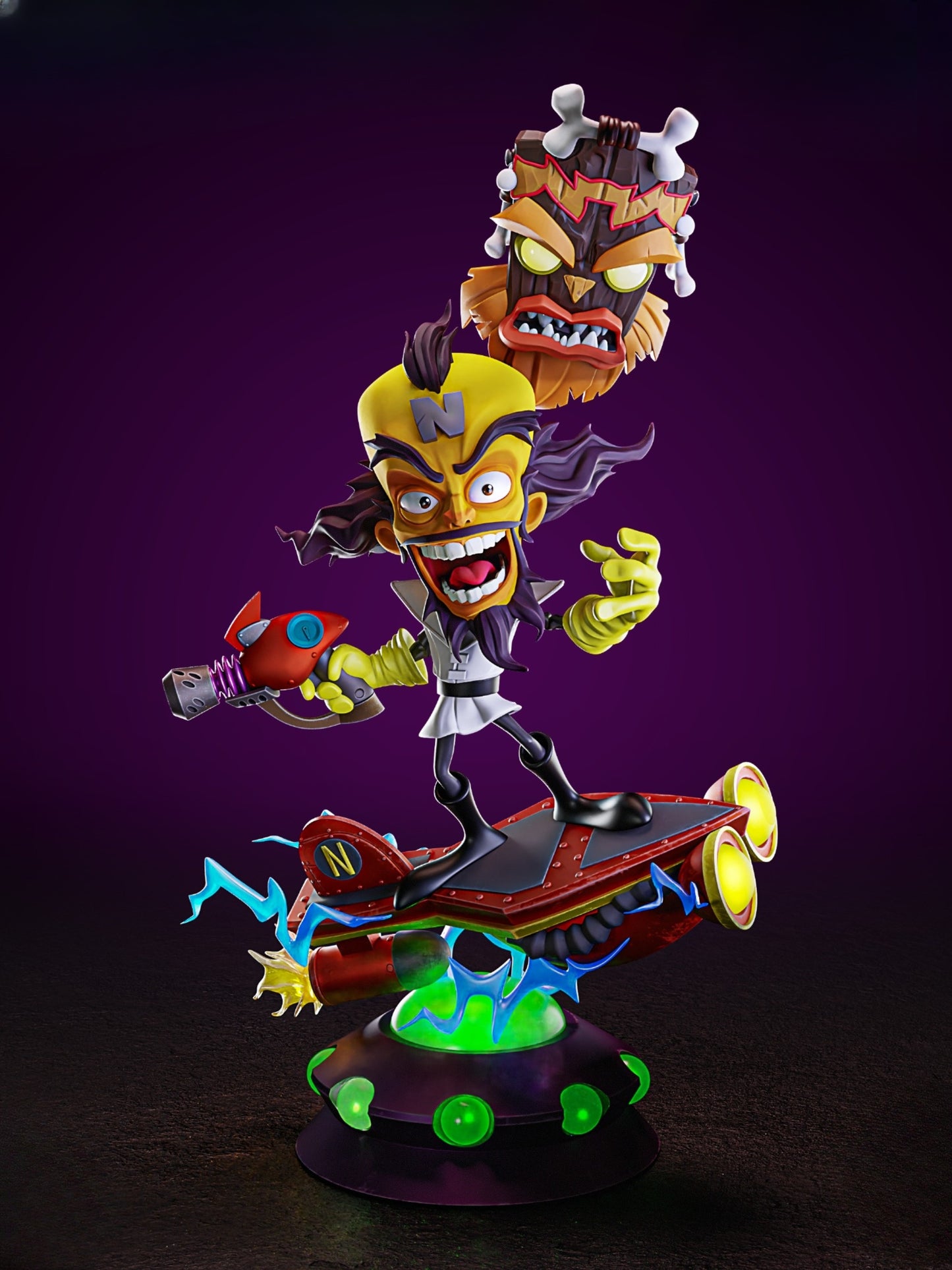 0807 Dr. Neo Cortex - STL 3D Print Files
