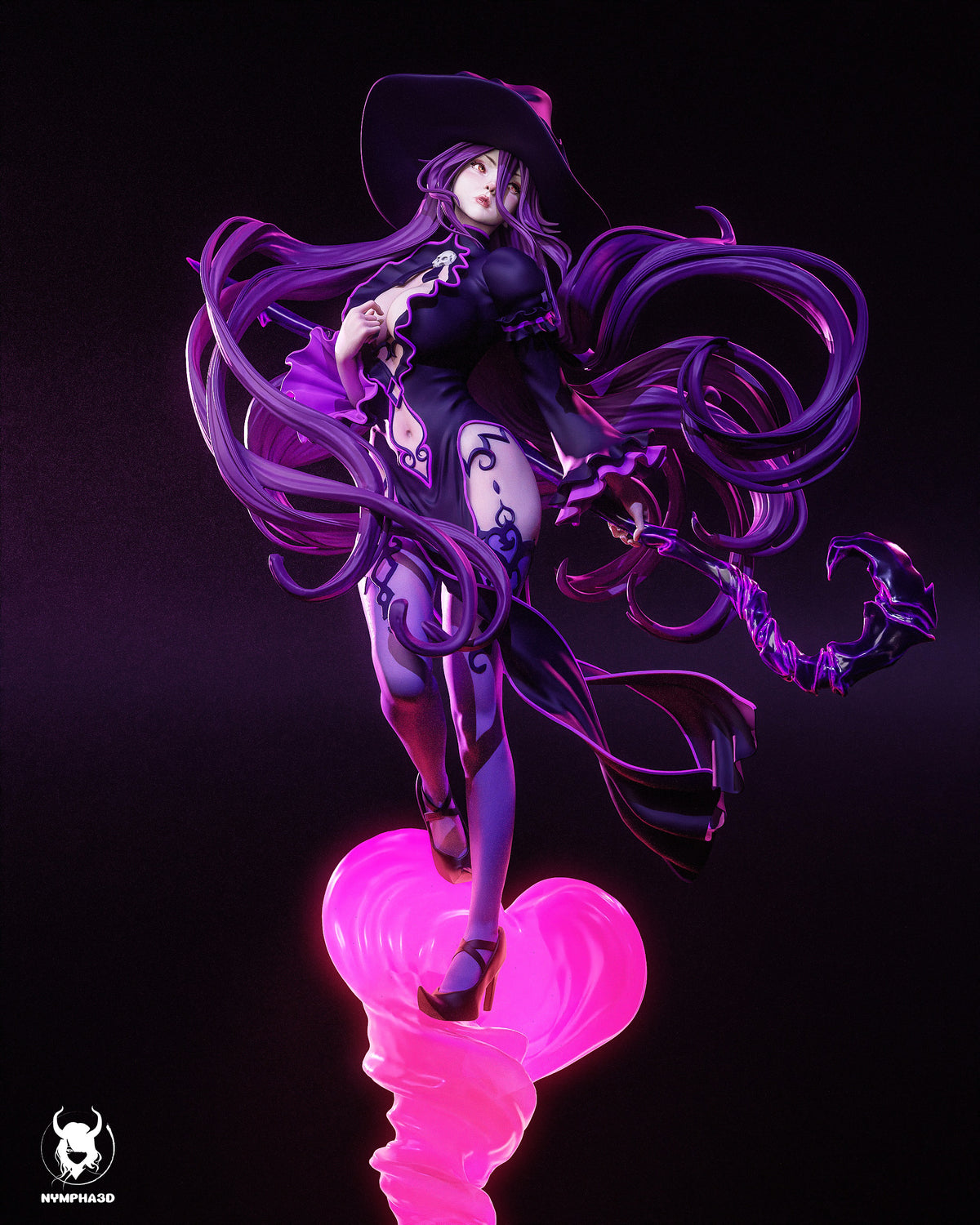 2155 Dark Mage - STL 3D Print Files
