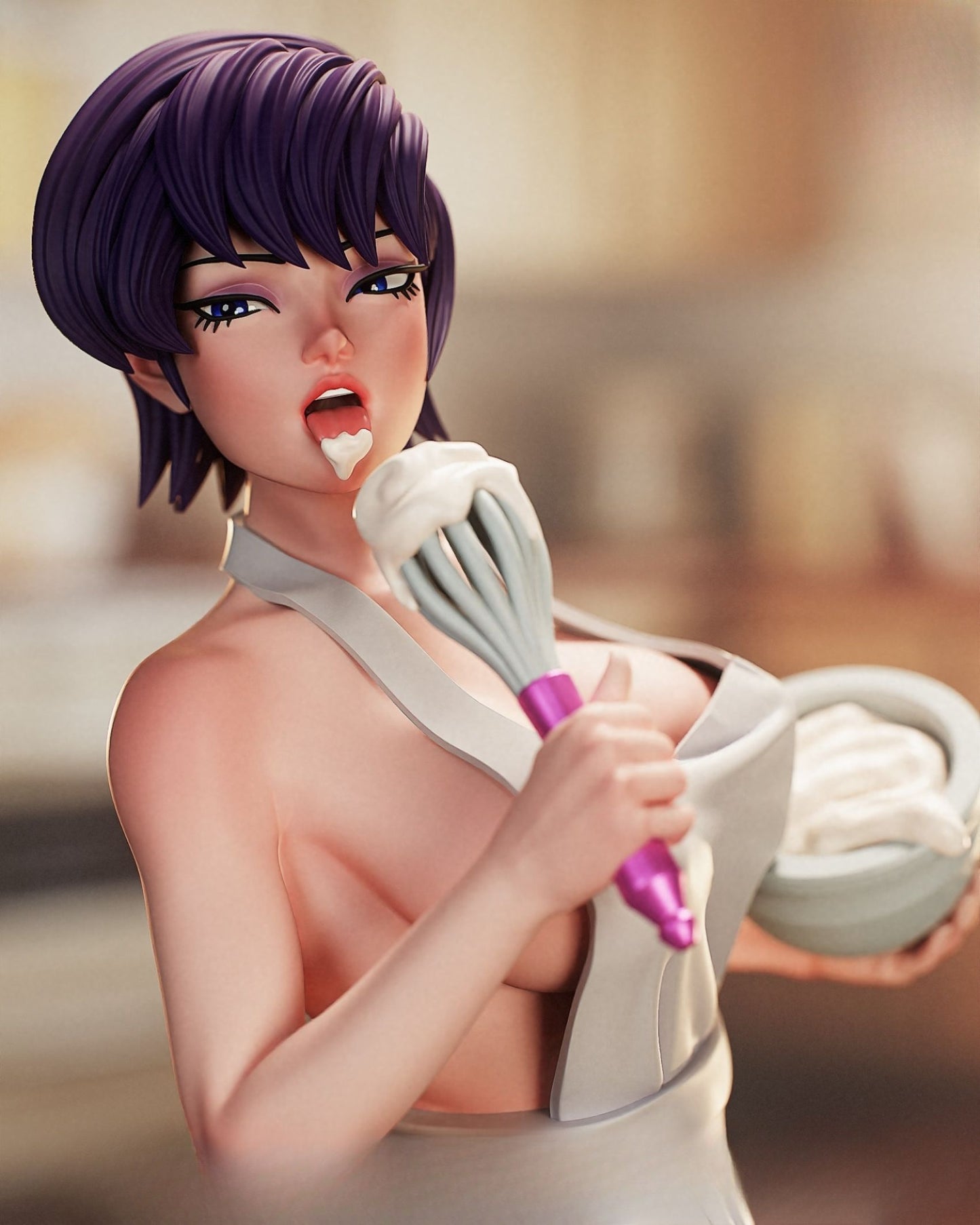 0376 Komishuuko_NSFW - STL 3D Print Files
