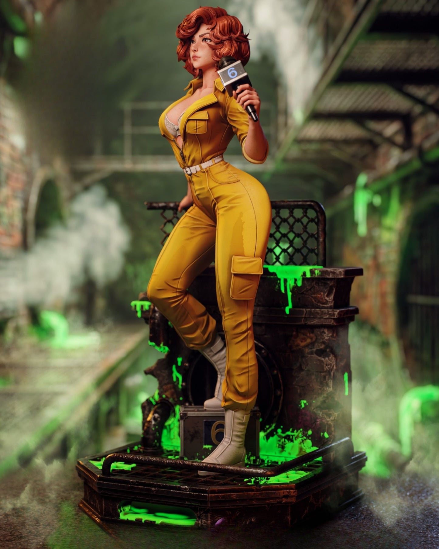 0347 April O’Neil NSFW - STL 3D Print Files