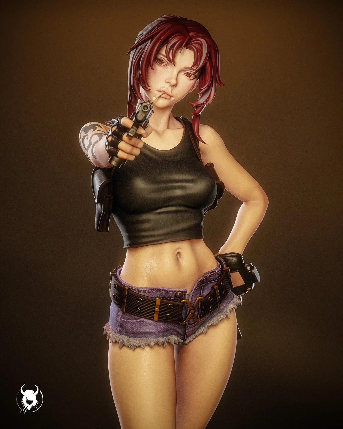 1772 Revy_Black Lagoon NSFW - STL 3D Print Files