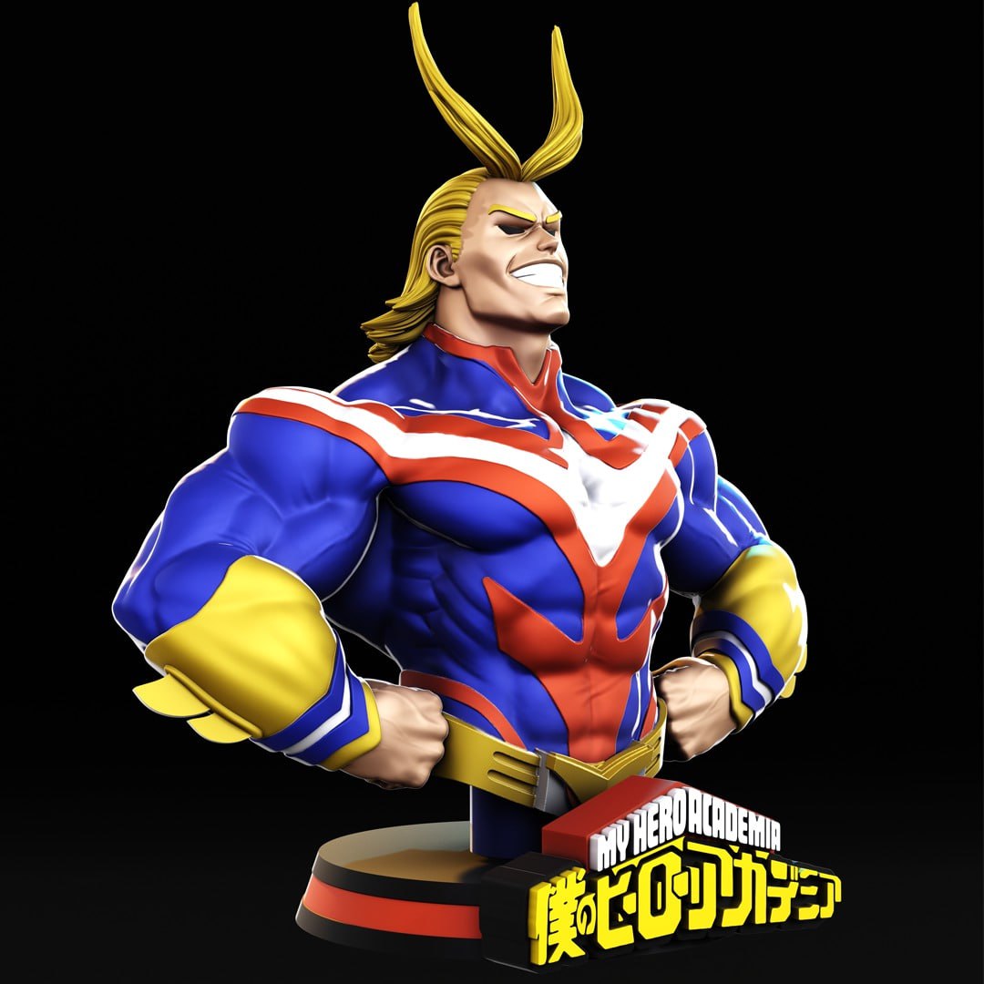0834 Almight Bust - STL 3D Print Files
