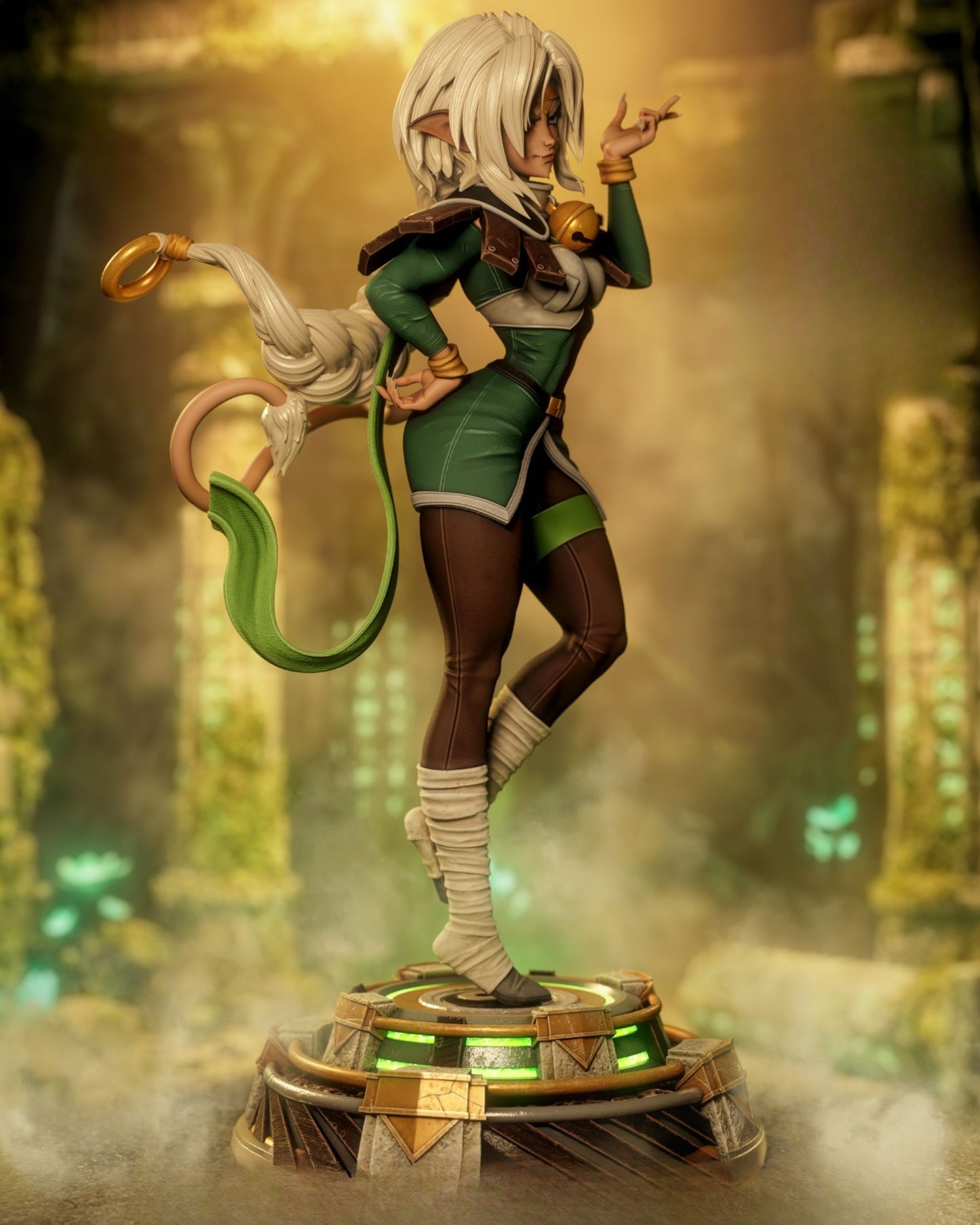 0311 Aisha Clan-Clan_Outlaw Star - STL 3D Print Files