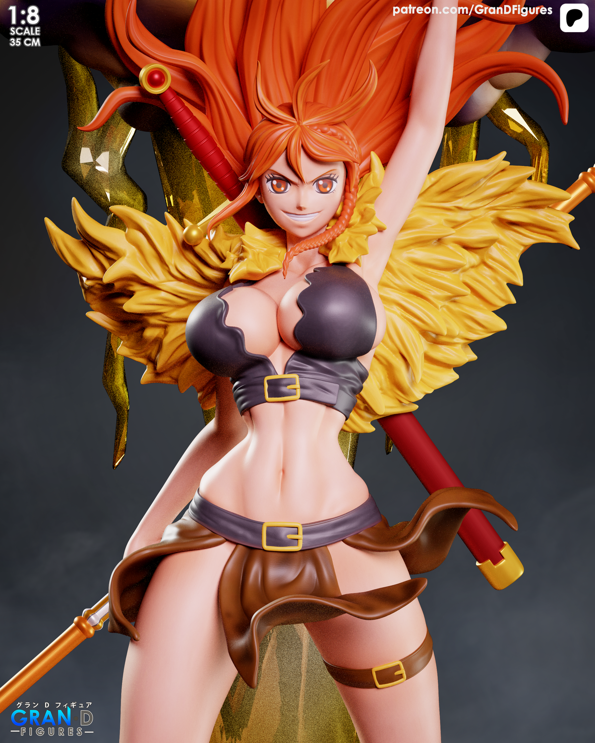 2101 Nami_One Piece - STL 3D Print Files