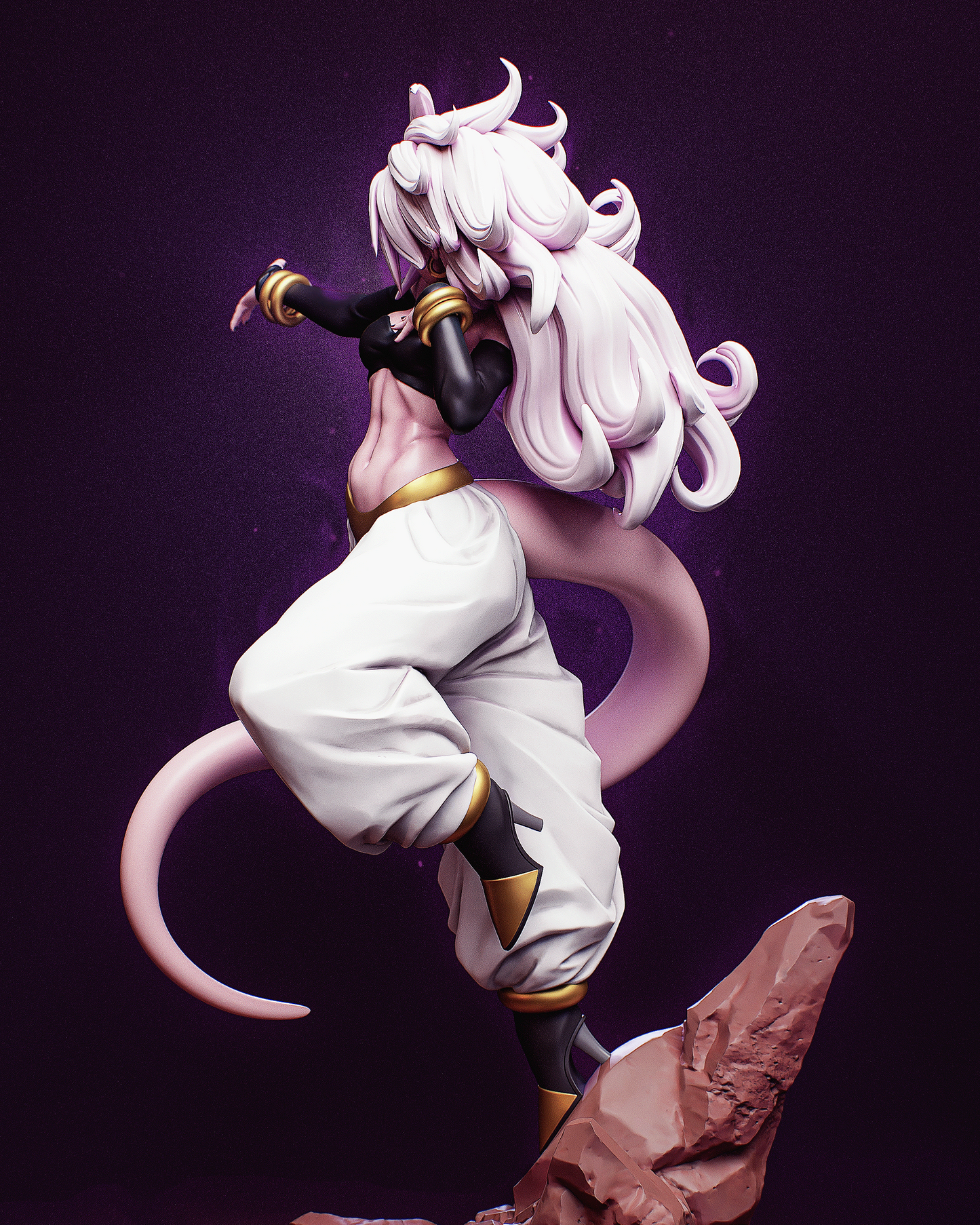 1635 Android 21_Dragon Ball - STL 3D Print Files