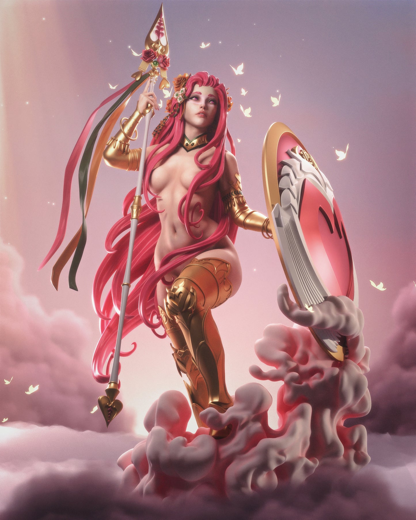 0380 Aphrodite_Hades II - STL 3D Print Files