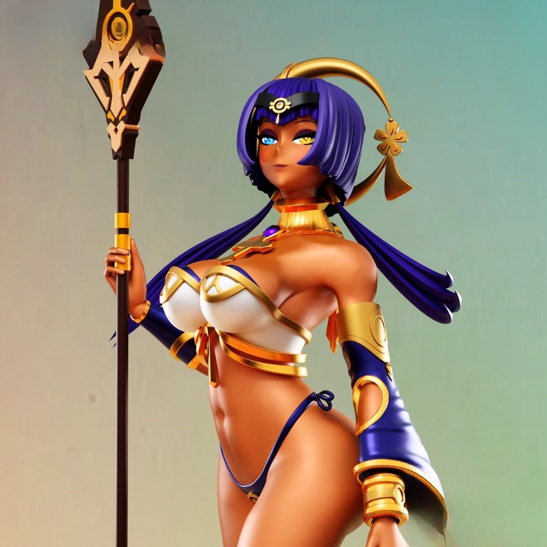 0255 Candace Genshin Impact - STL 3D Print Files