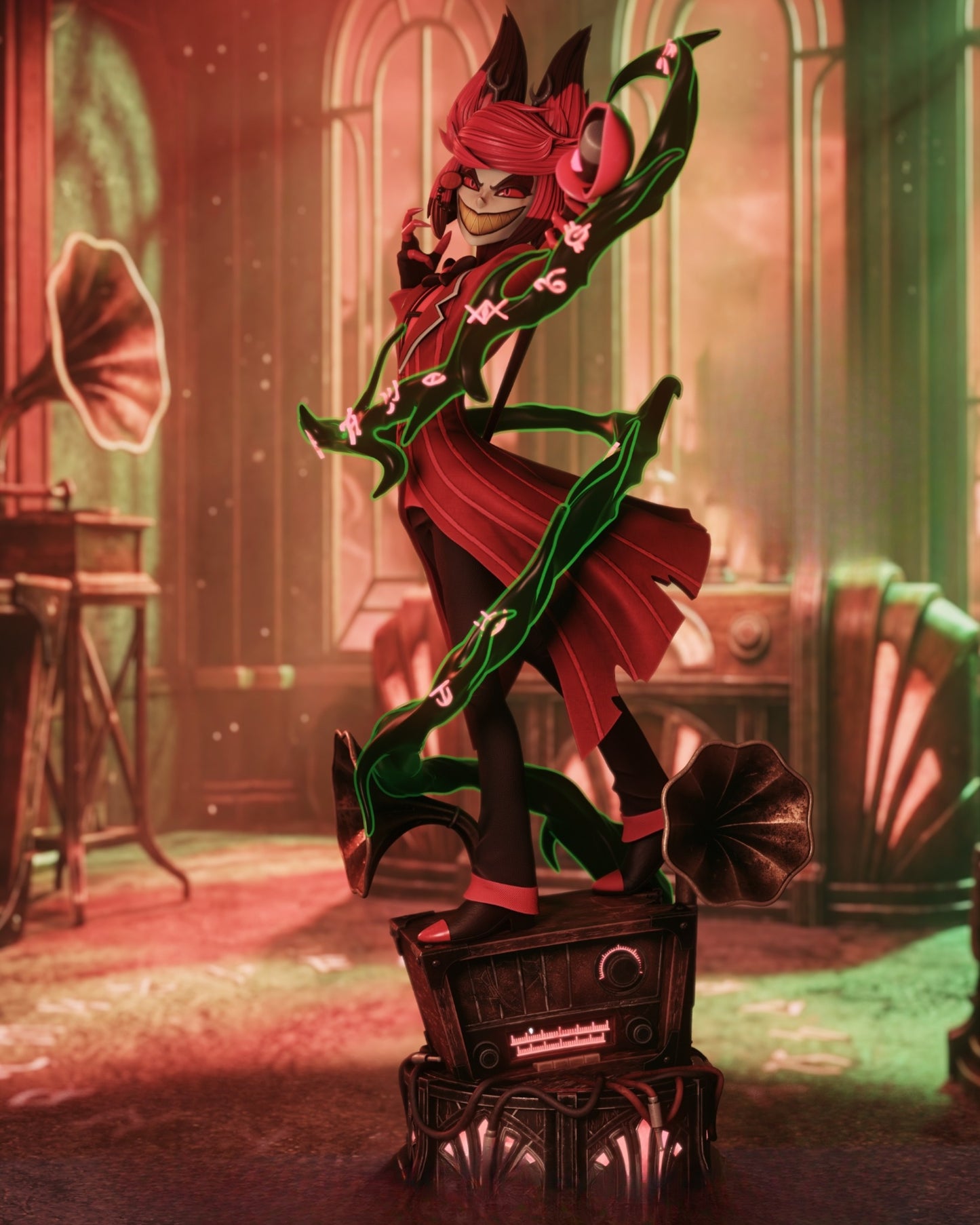 0814 Alastor_Hazbin Hotel - STL 3D Print Files