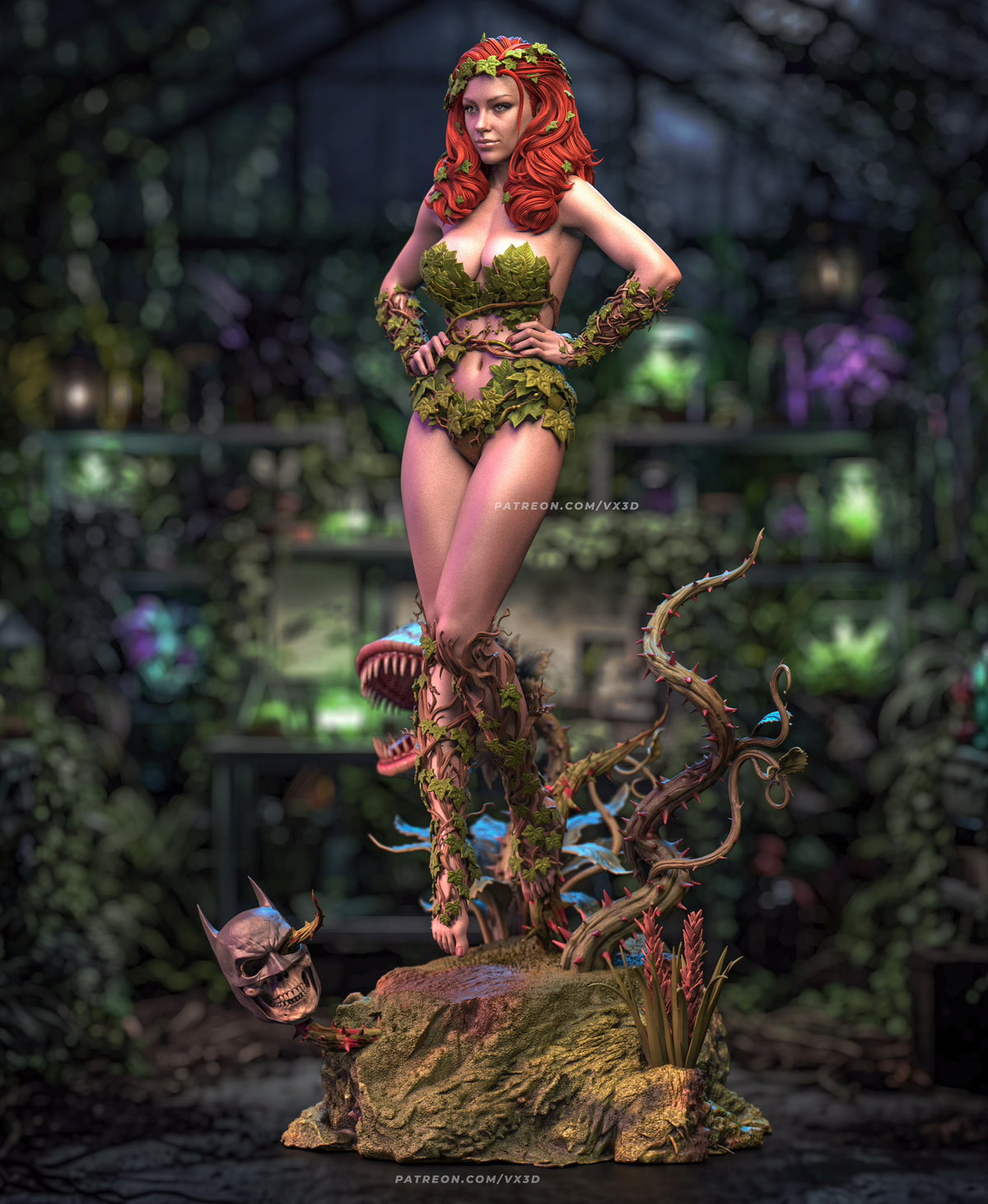 1999 Poison Ivy_DC Comics NSFW - STL 3D Print Files