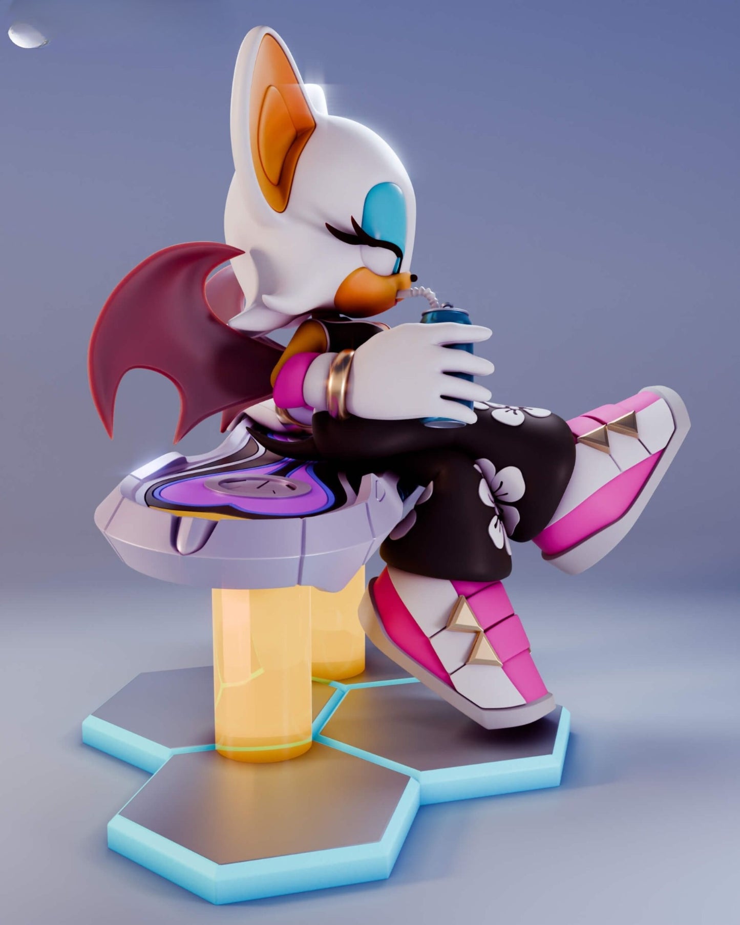 0277 Rouge_Riders_Sonic_The_Hedgehog - STL 3D Print Files