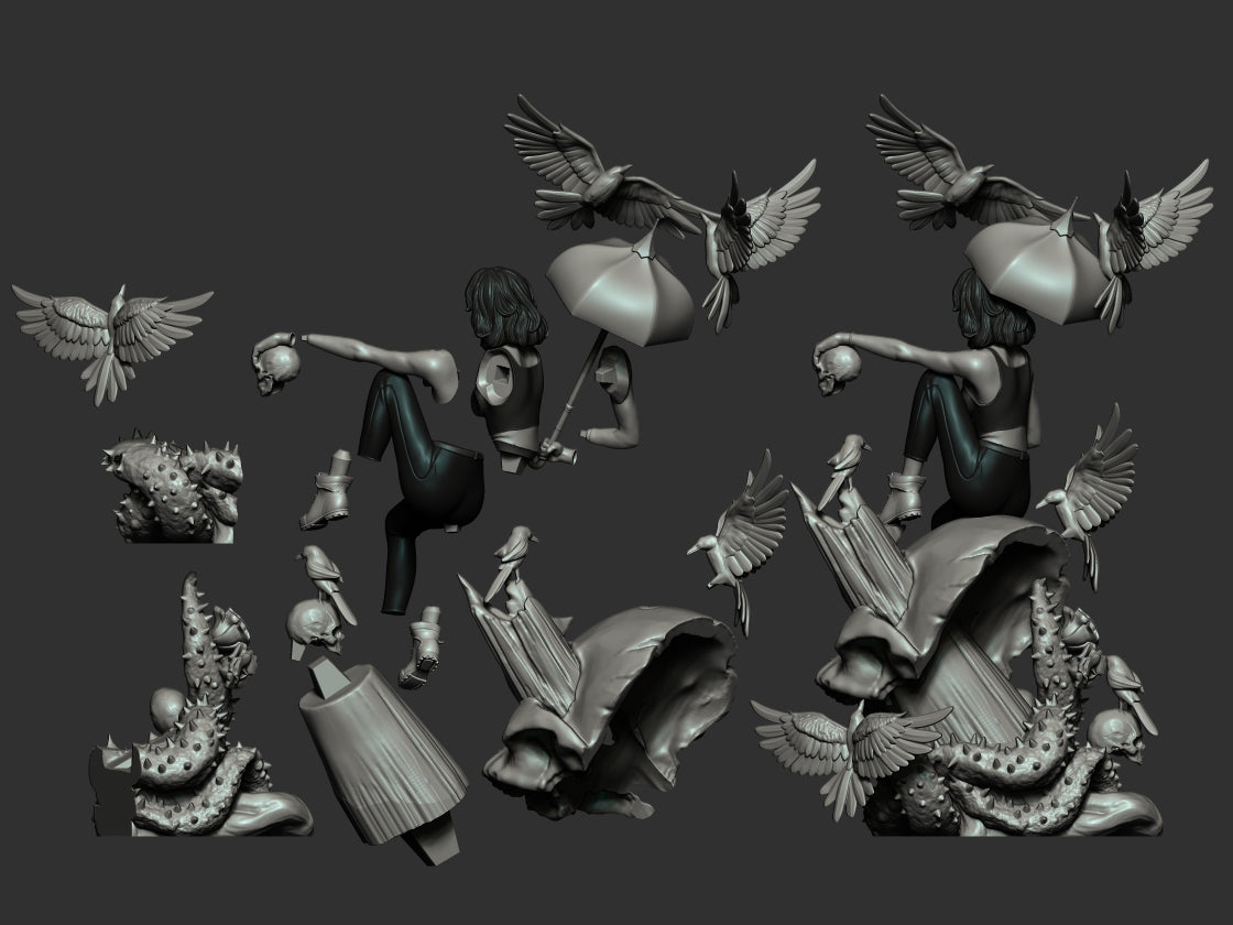 1160 Death Sadman_The Sandman - STL 3D Print Files