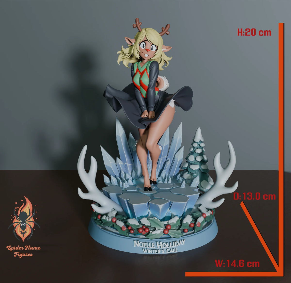 1980 Noelle Holiday_Deltarune - STL 3D Print Files