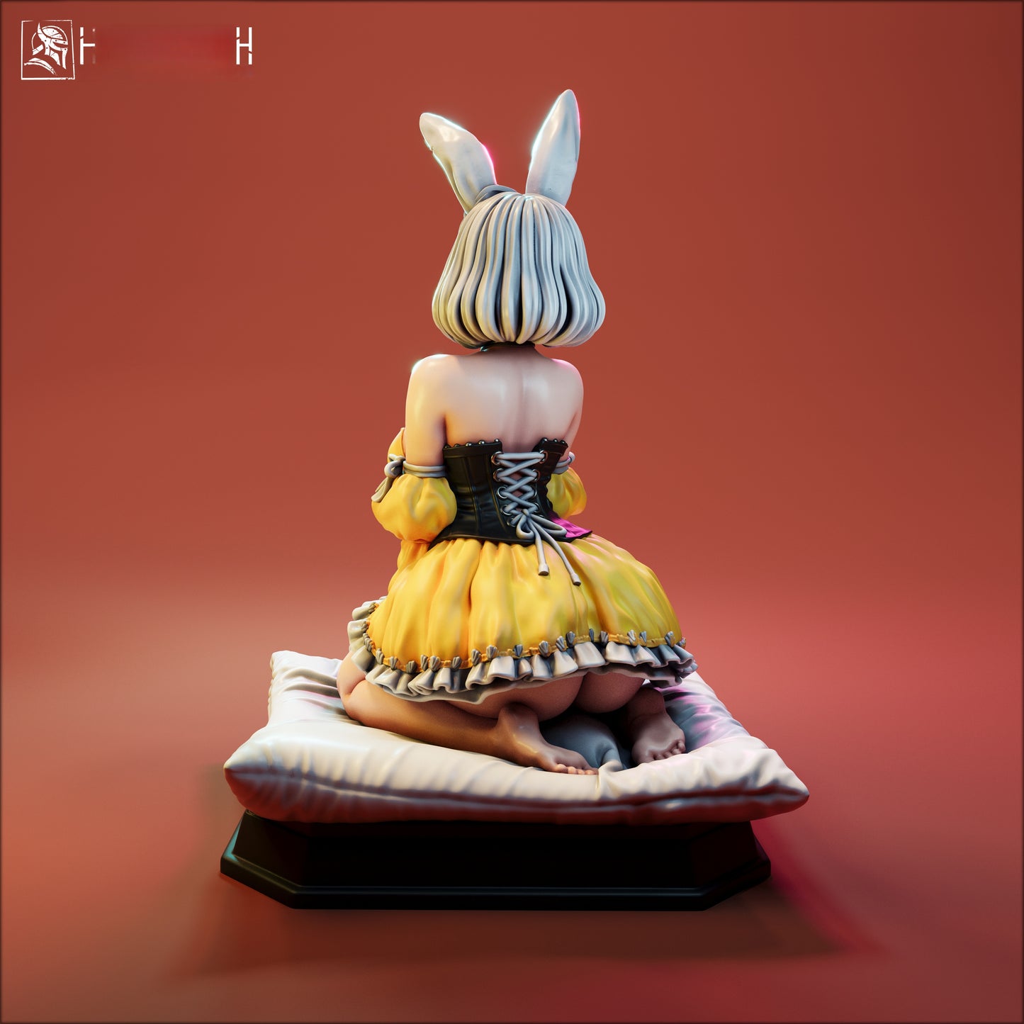 1711 Miko Bunny Alter_Miniature NSFW - STL 3D Print Files