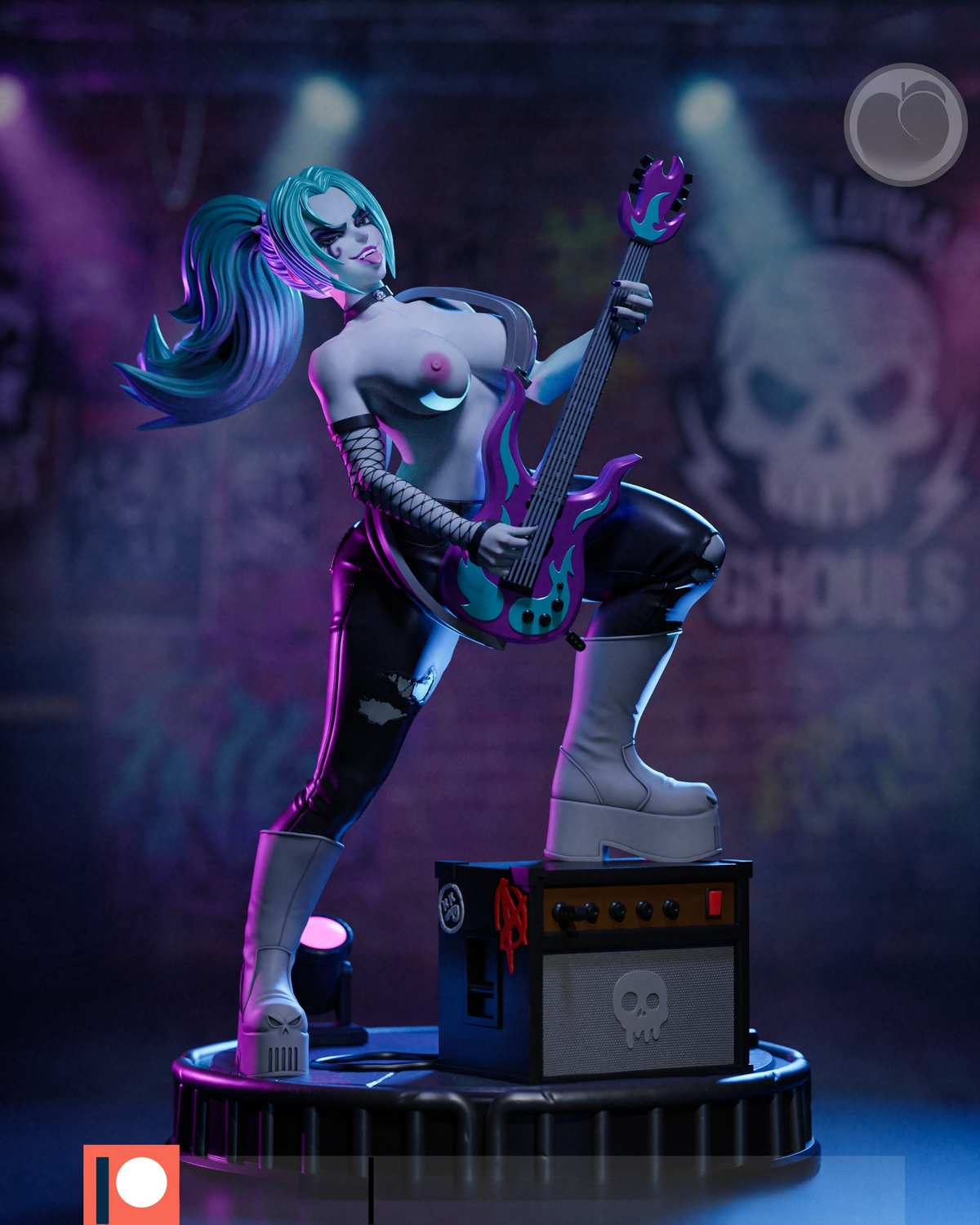 1849 Ember McLain_Danny Phantom NSFW - STL 3D Print Files