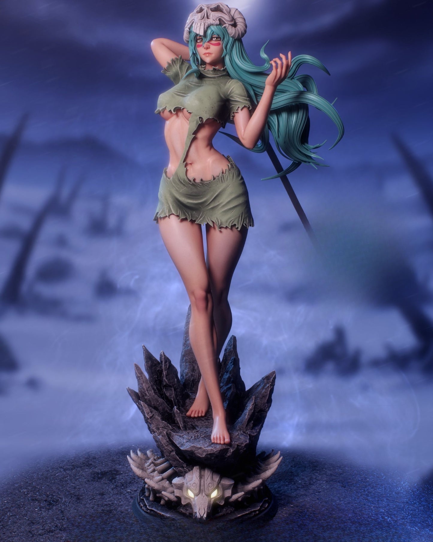 0270 Bleach Nelliel - STL 3D Print Files
