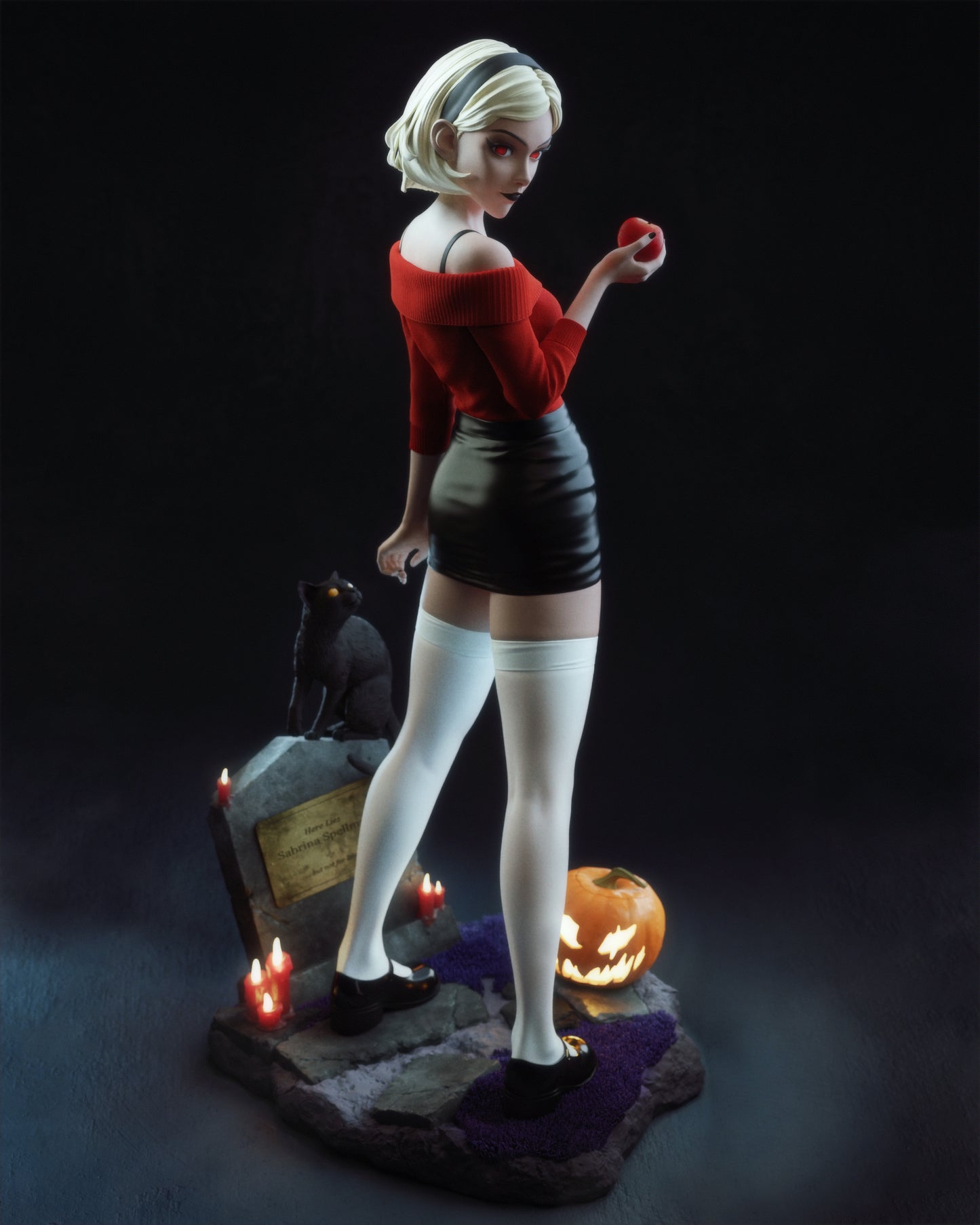 0459 Sabrina Spellman - STL 3D Print Files