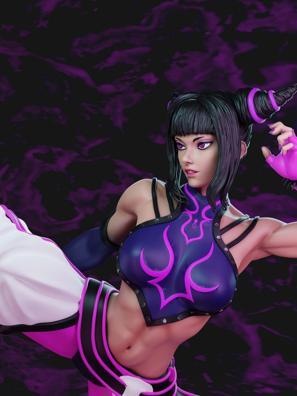 2141 Juri Han_Street Fighter - STL 3D Print Files