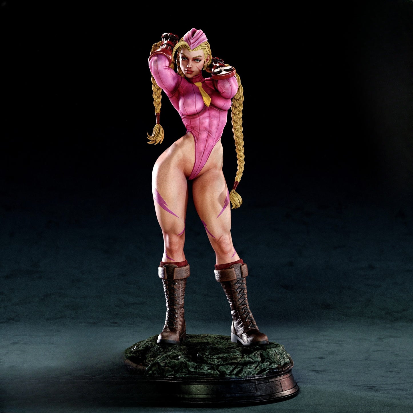 0746 Cammy_Street Fighter - STL 3D Print Files