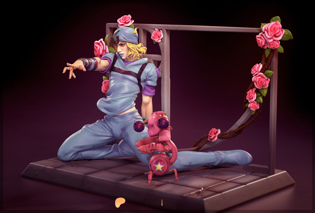 1743 Johnny Joestar_Steel Ball Run - STL 3D Print Files