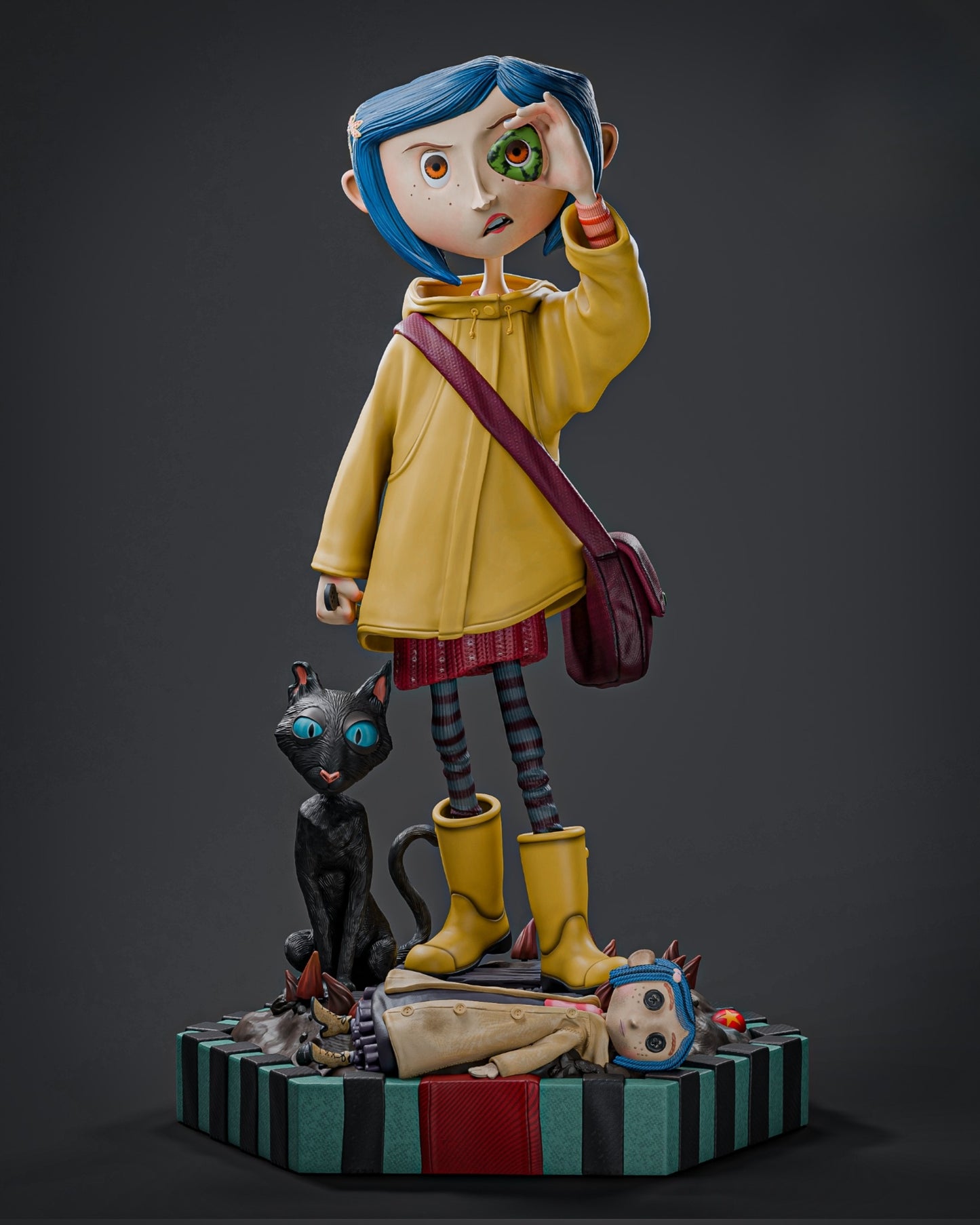 0570 Coraline Jones - STL 3D Print Files