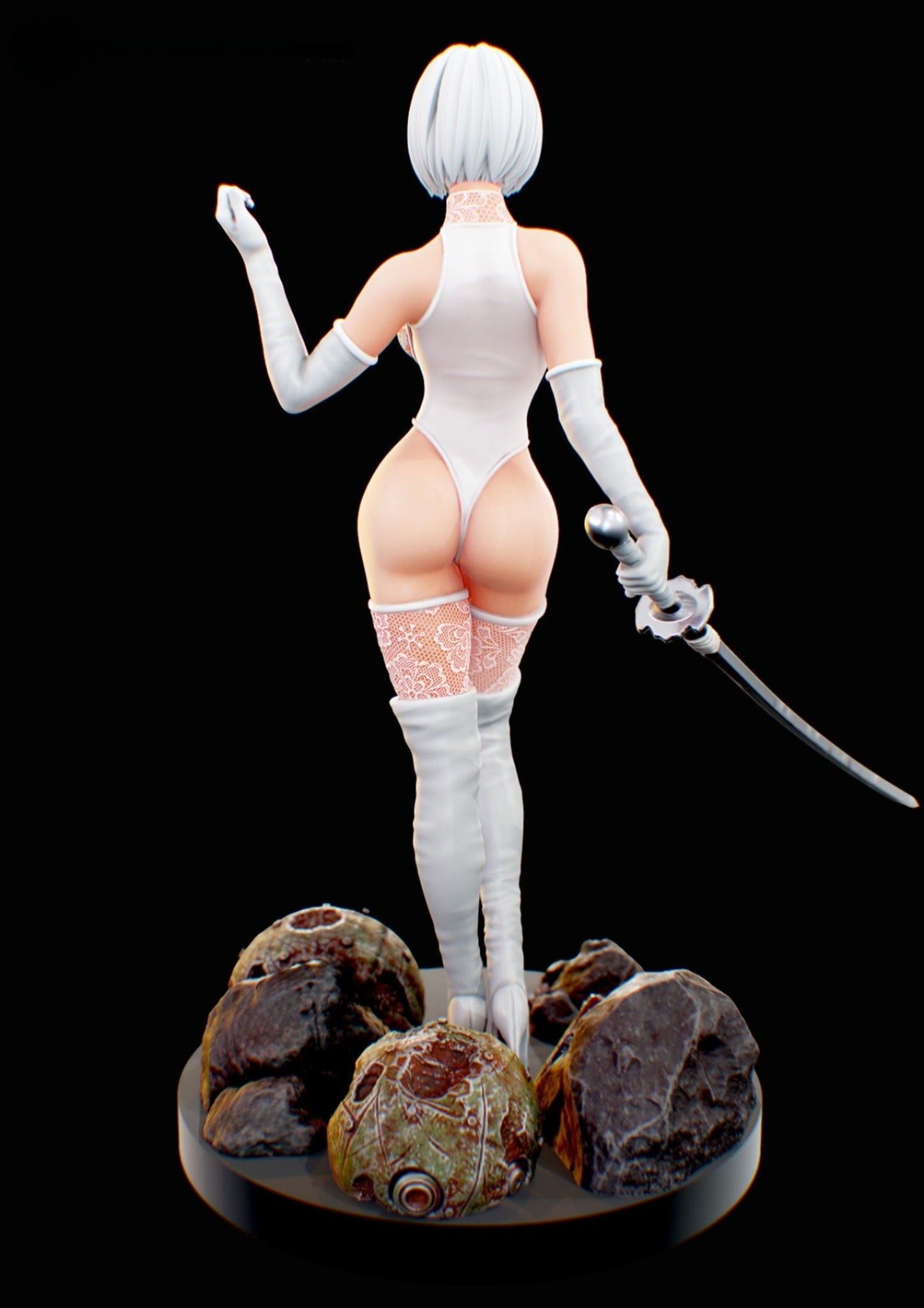 1231 2B_Nier NSFW - STL 3D Print File