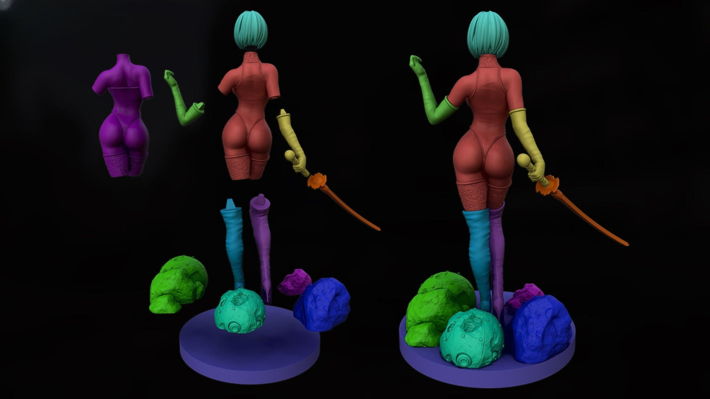 1231 2B_Nier NSFW - STL 3D Print File