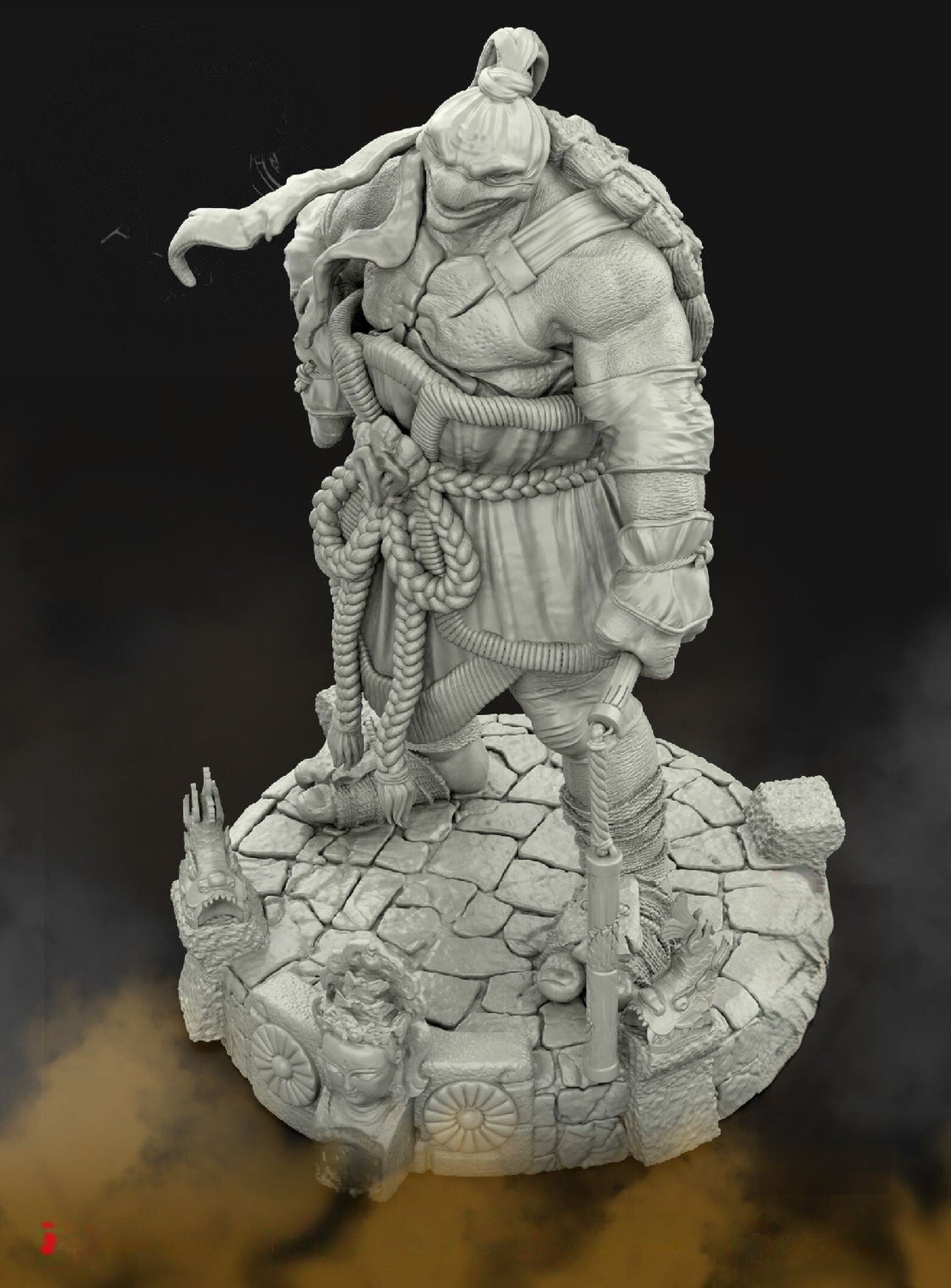 0783 Michelangelo_TMNT - STL 3D Print Files