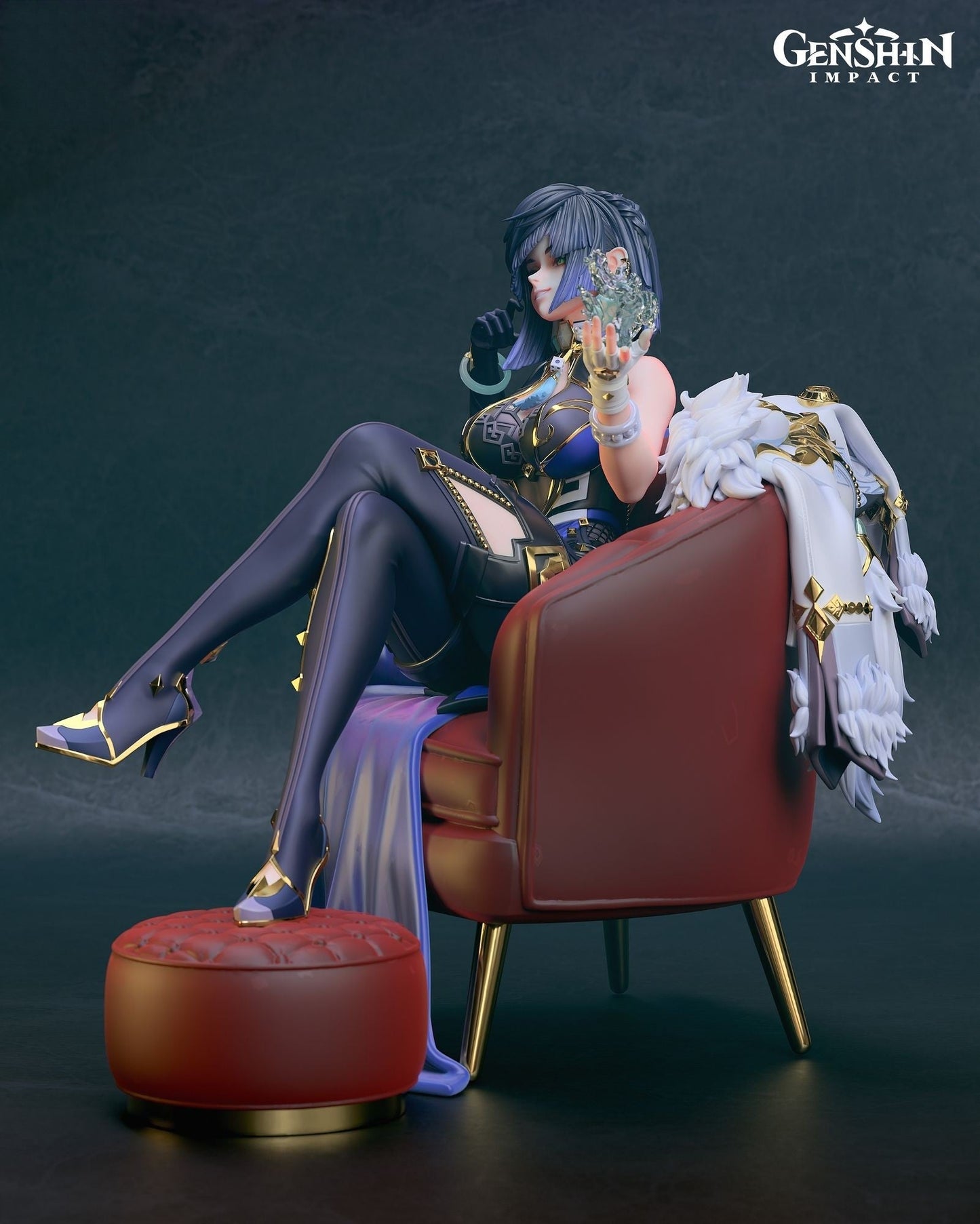 0798 Yelan - Genshin Impact - STL 3D Print Files