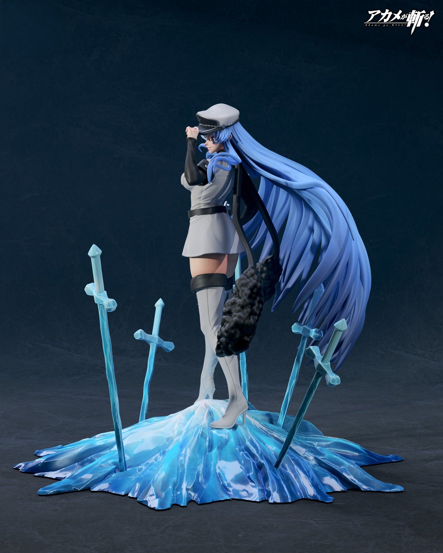 0714 Esdeath - Akame Ga Kill! - STL 3D Print Files