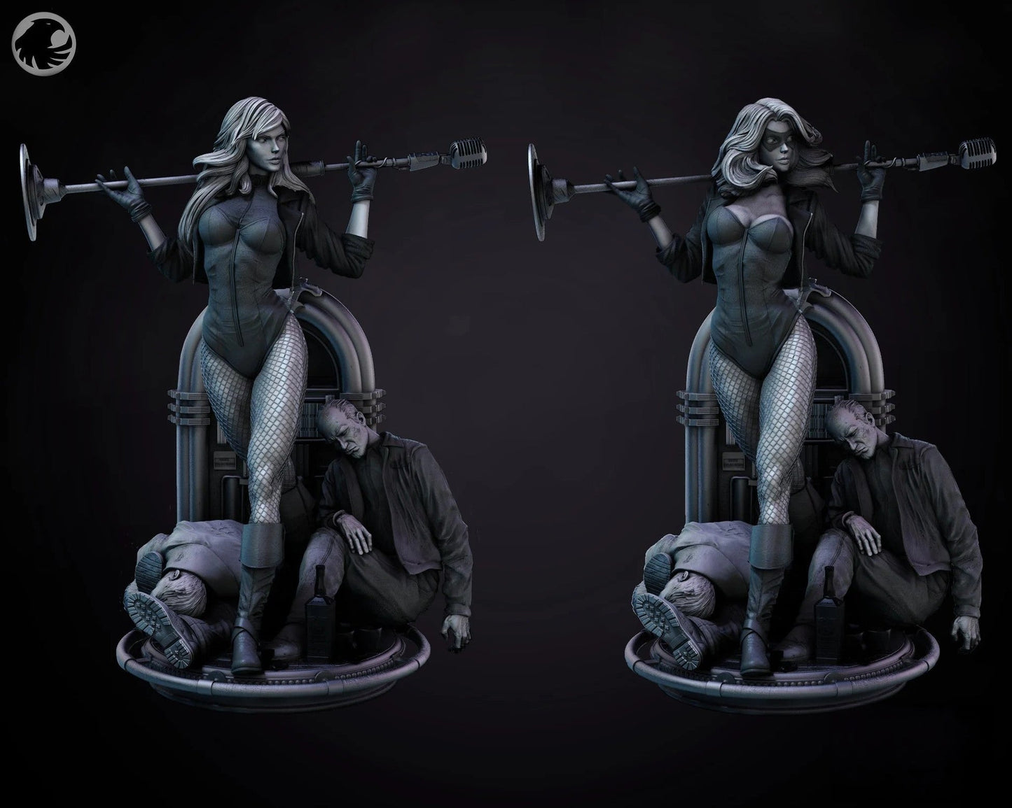 0423 Black Canary - DC Comics (1446) - STL 3D Print Files