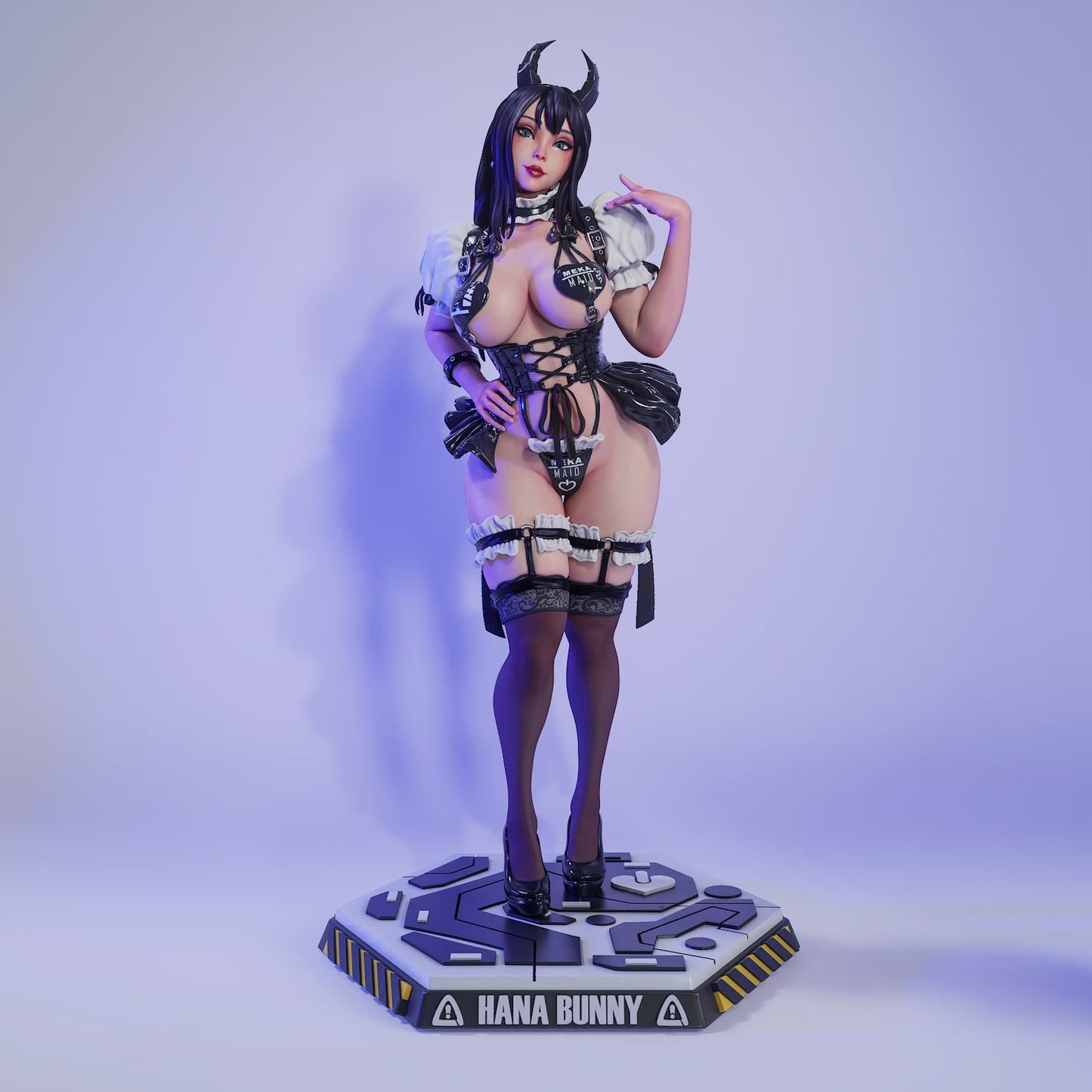 0523 Hana Bunny (2283) - STL 3D Print Files