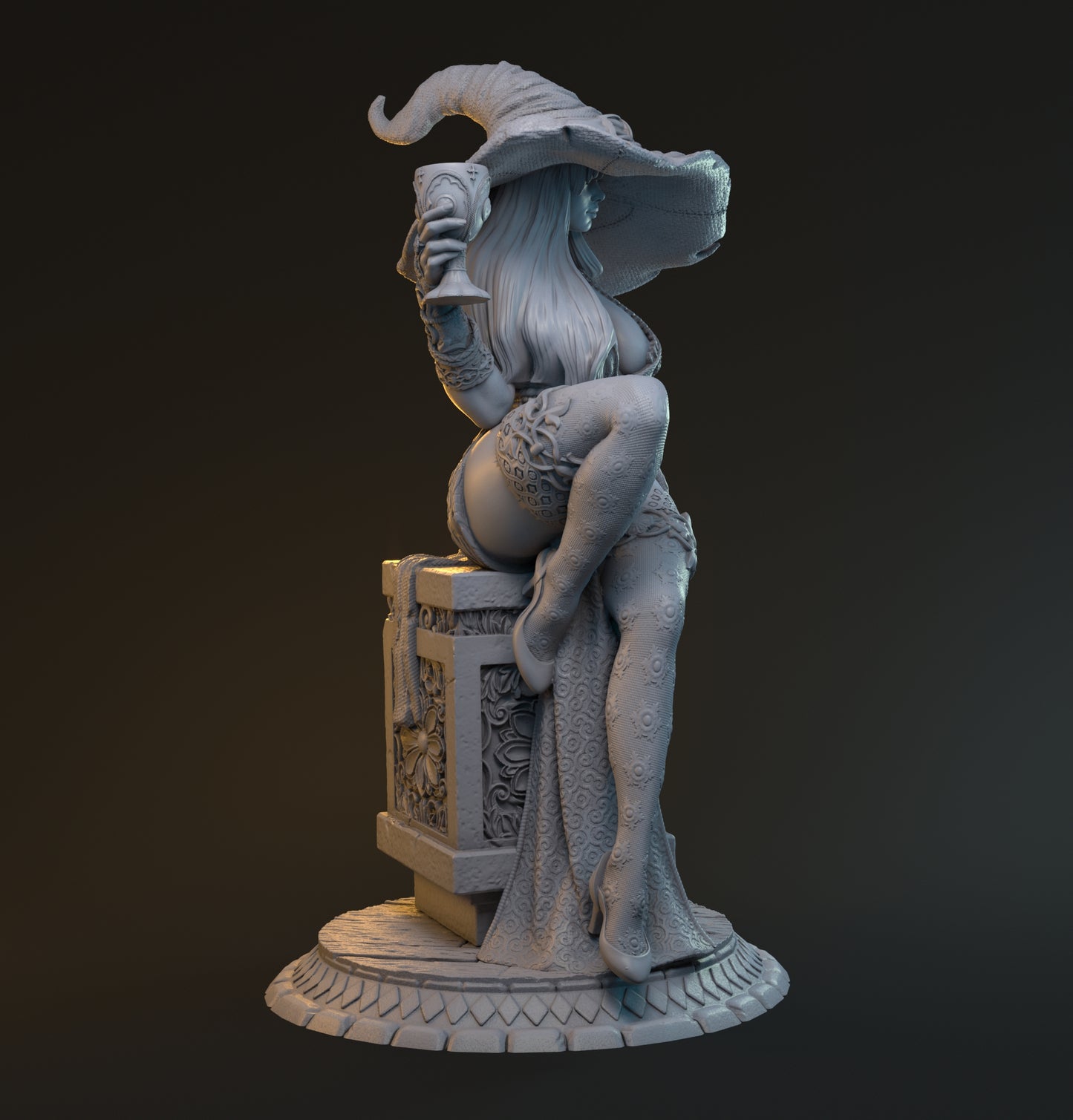 1718 Merlin_Miniature NSFW - STL 3D Print Files
